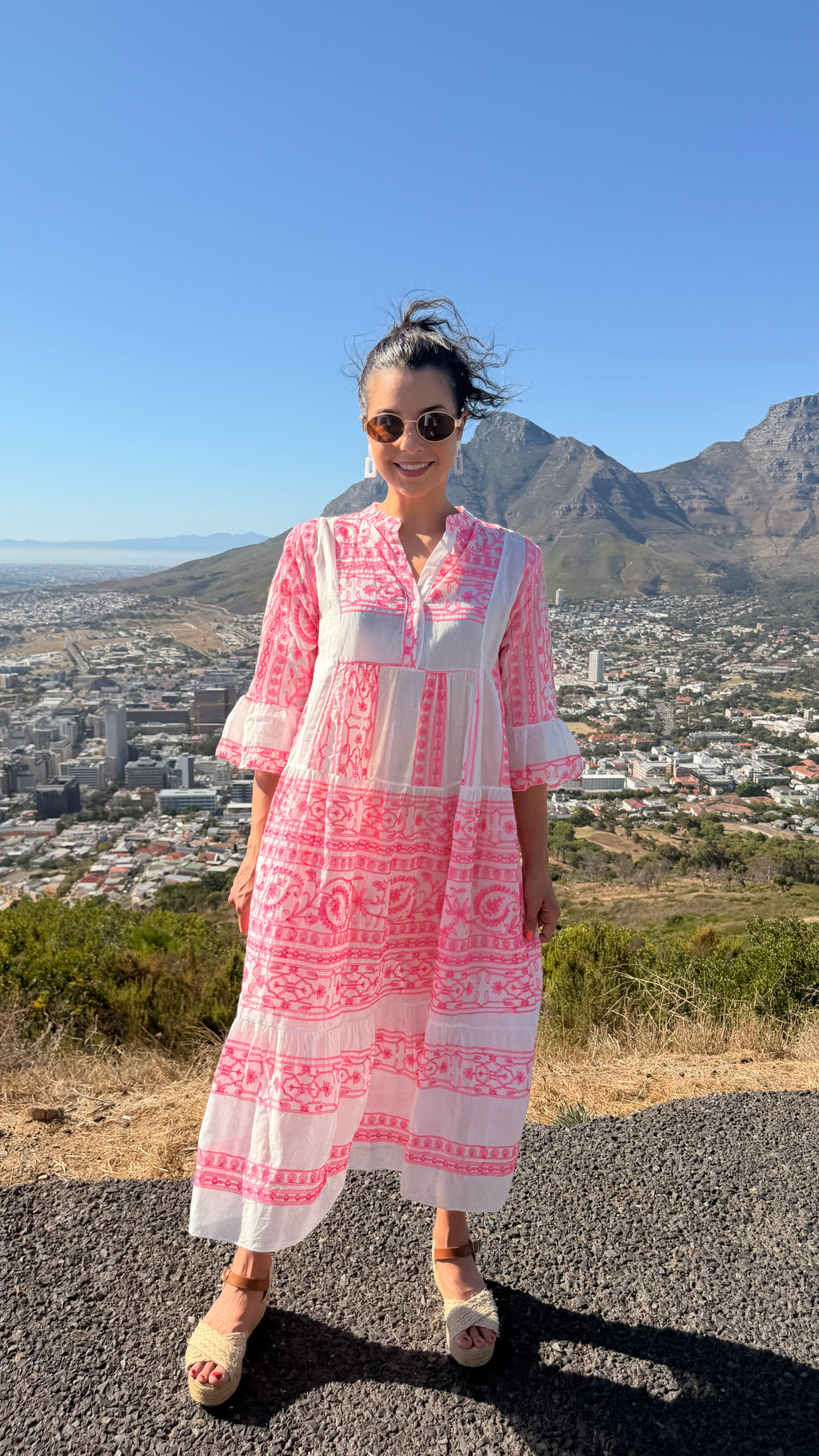 Nora dress - Candy pink