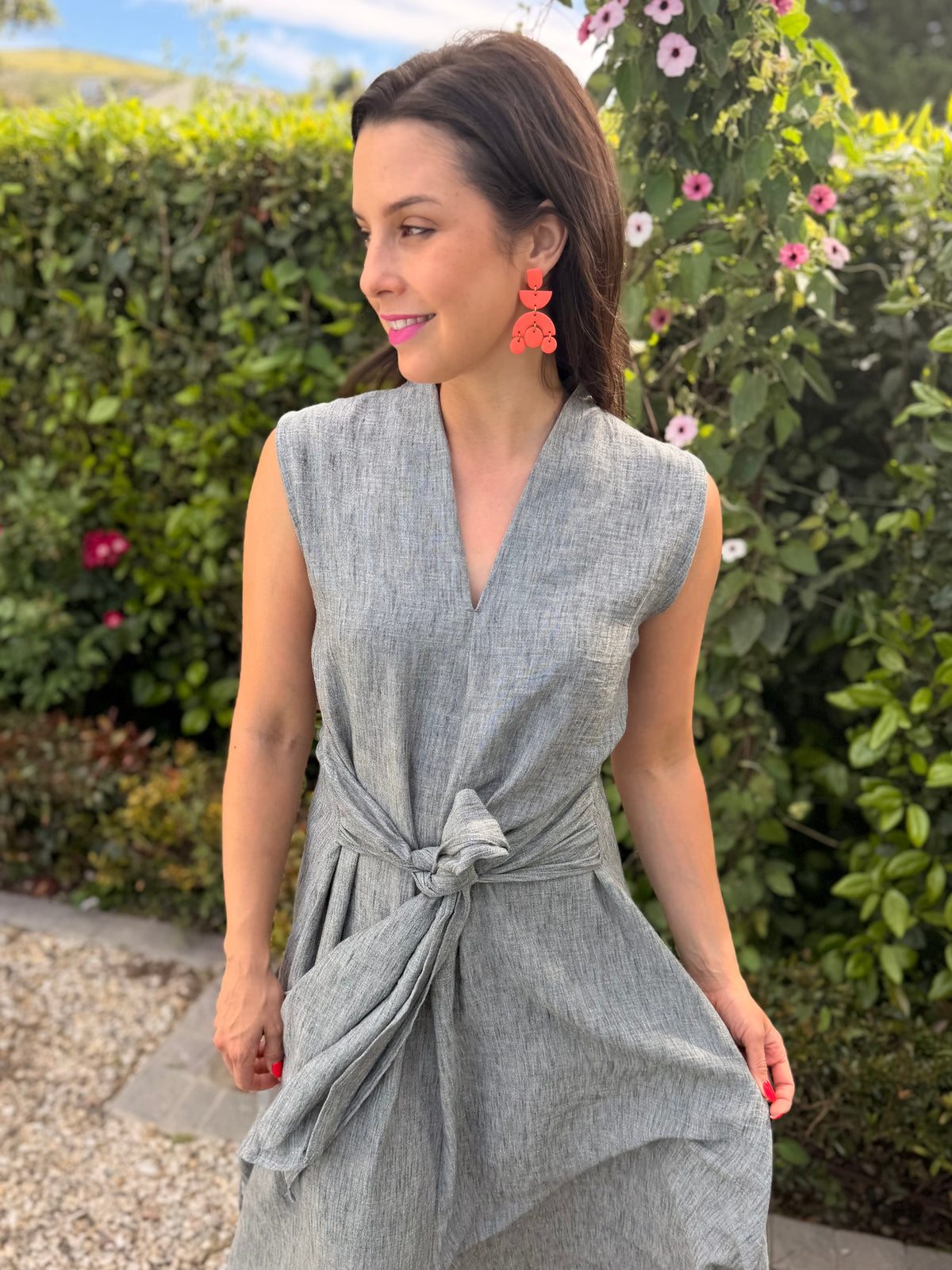 Phelina dress - Charcoal