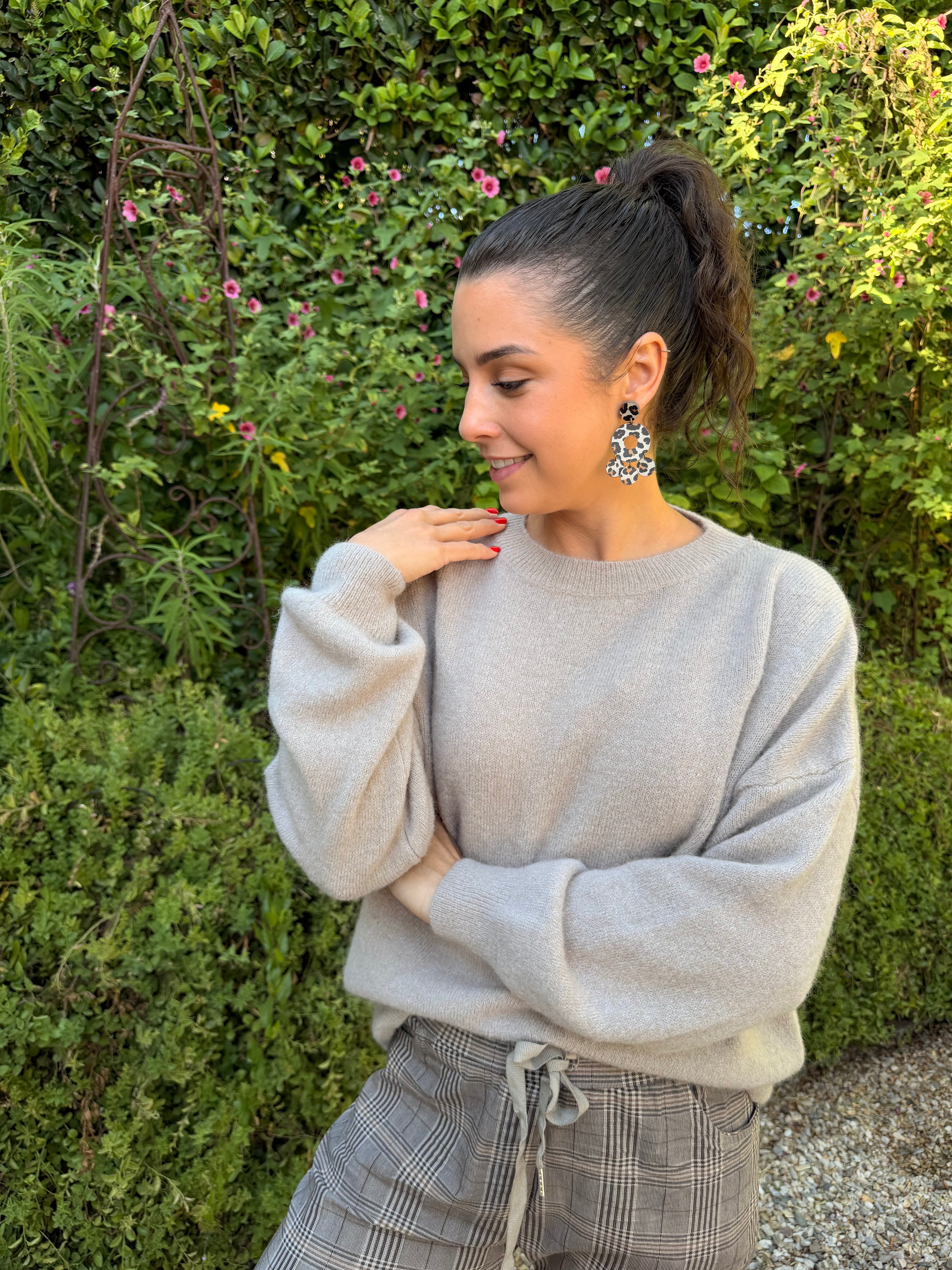 Baby alpaca knit - Stone