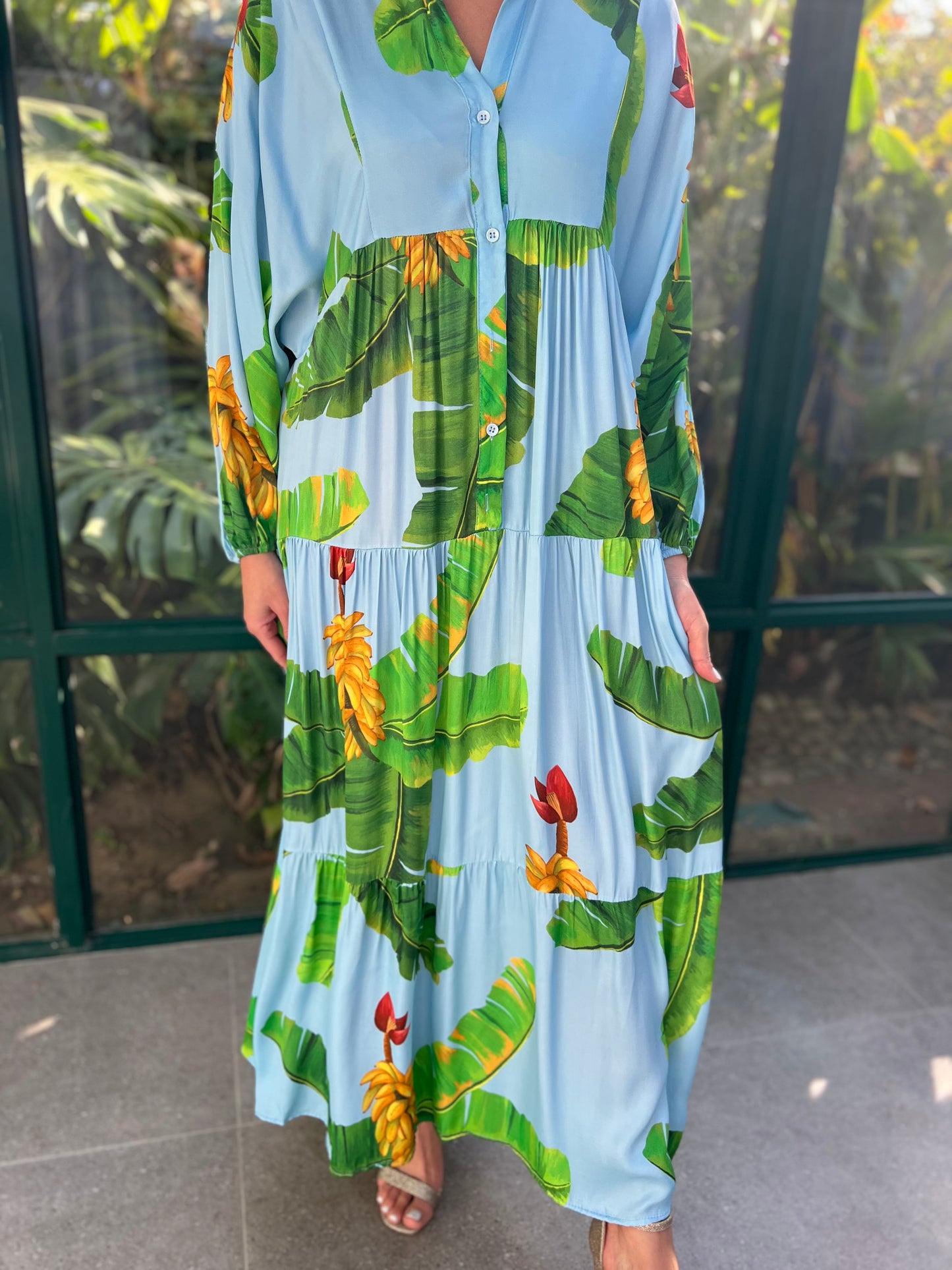 Jenna dress - Banana party