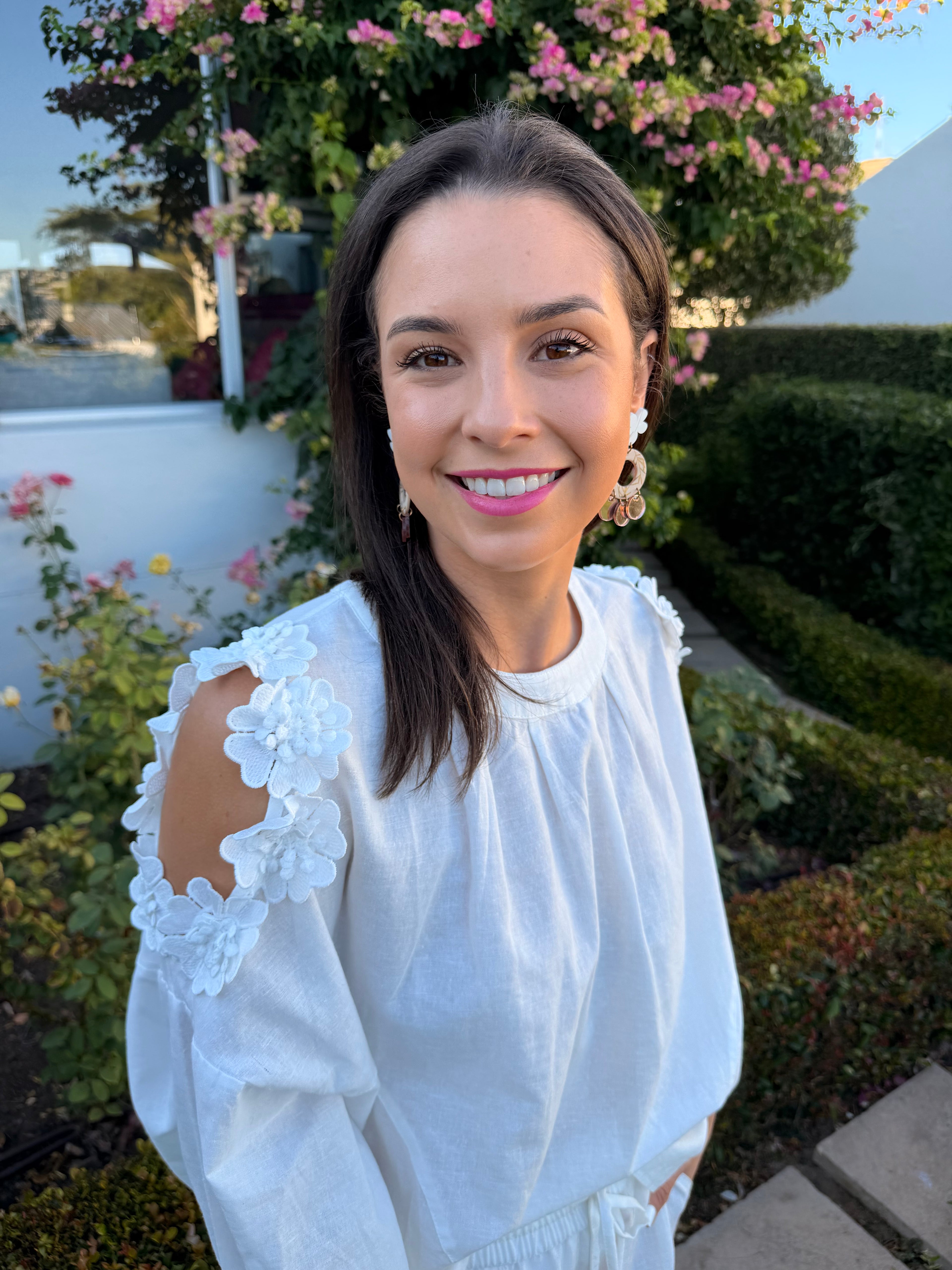 Christine Italian blouse - White