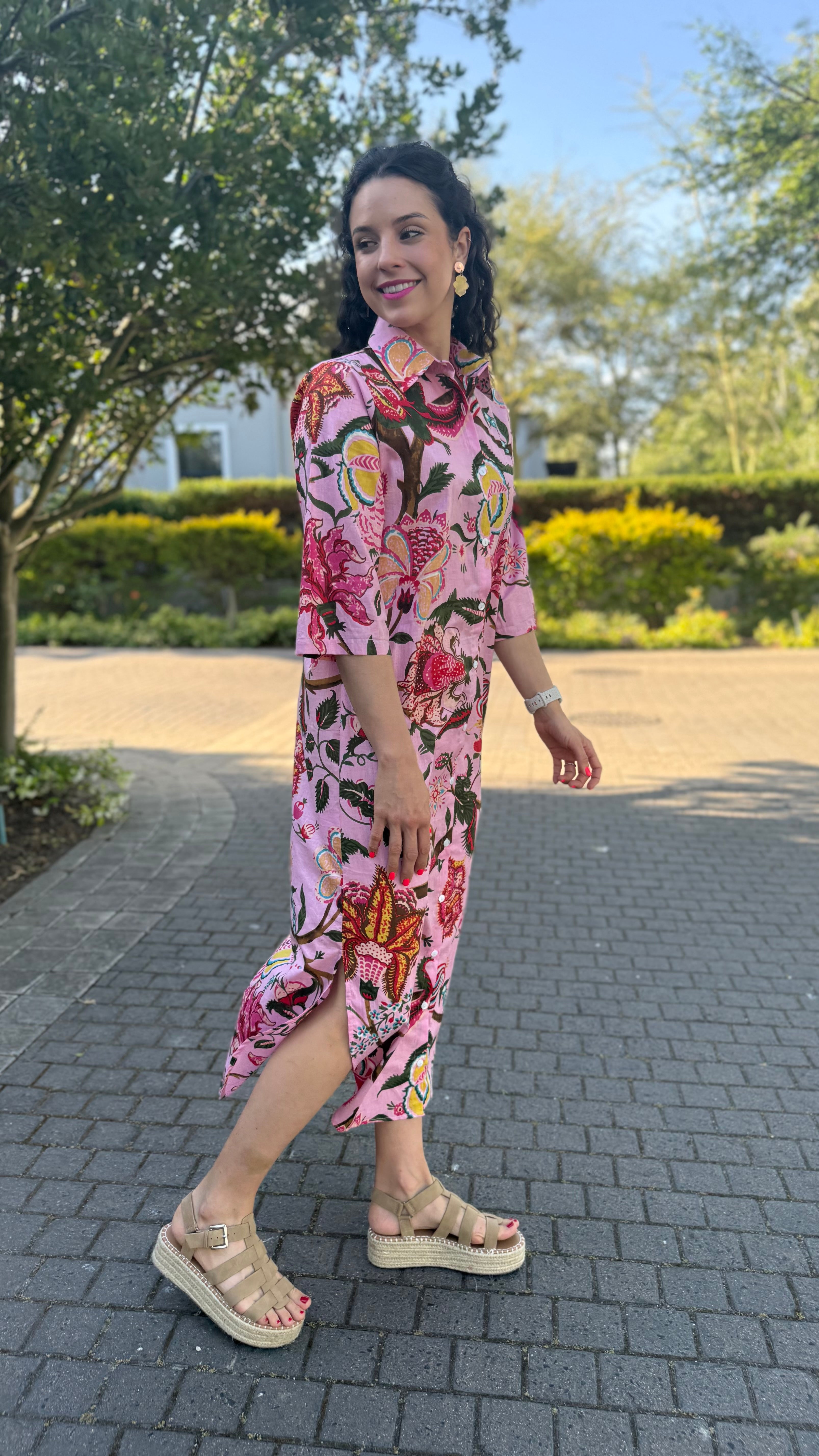 Jennifer dress - Floral paradiso