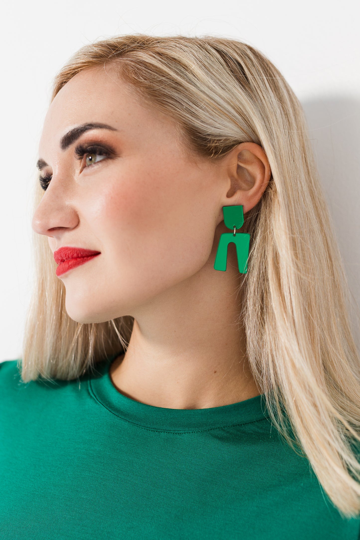 Mia top - Emerald green