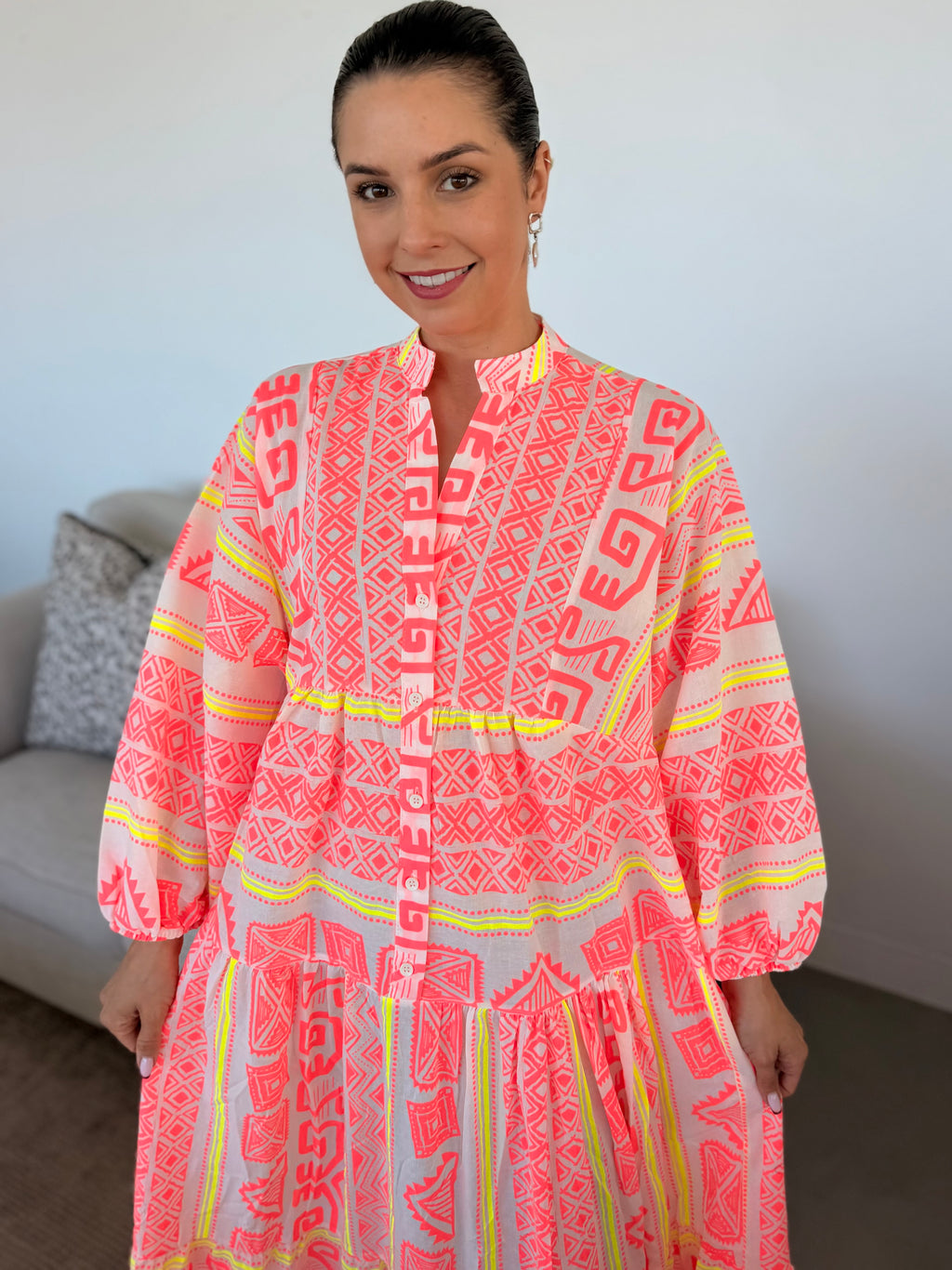 Carley dress - Neon dreams