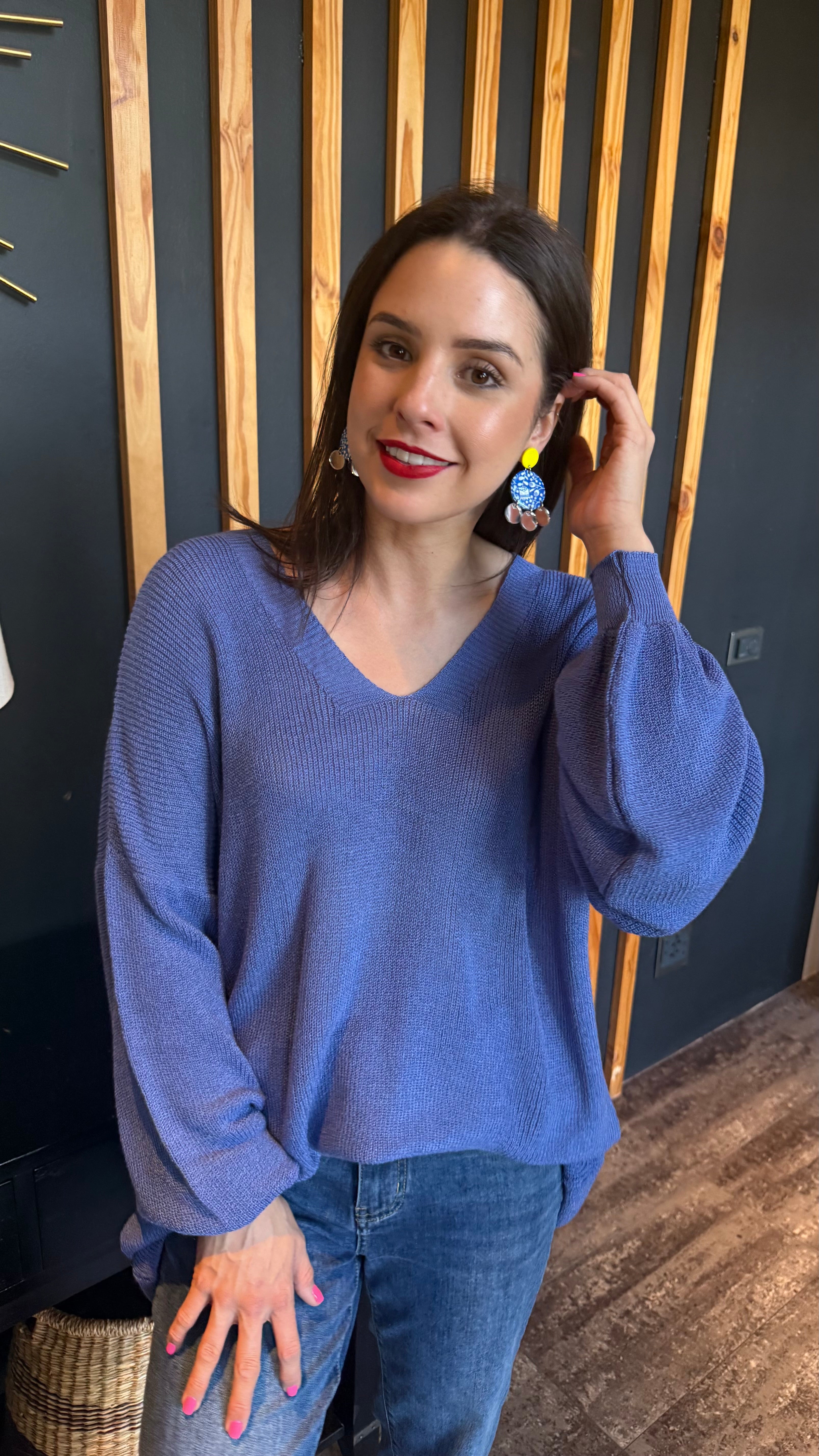 Lily knit - Blue