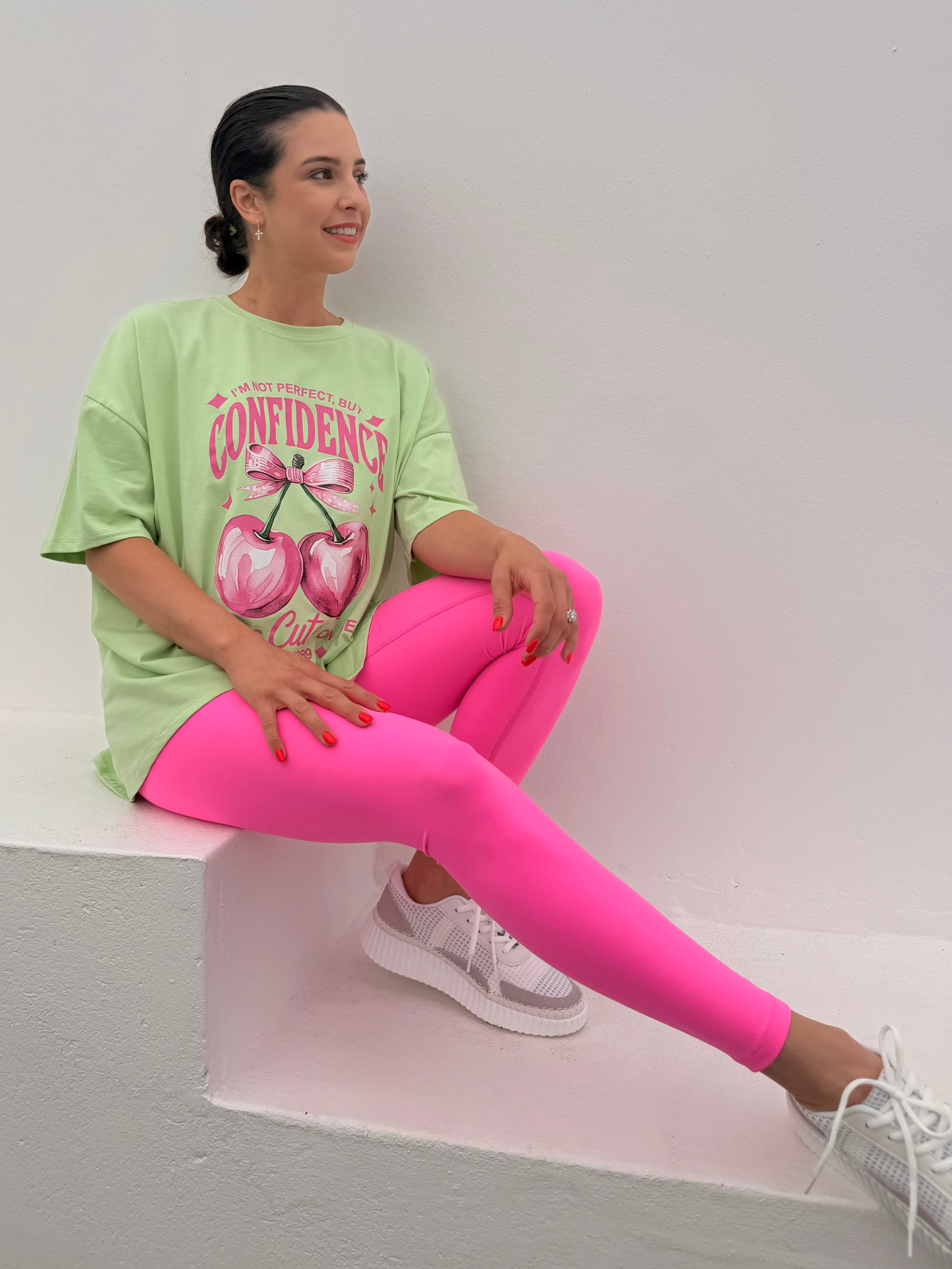 Cherry pop t-shirt - Green