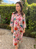 Giana dress - Pink floral