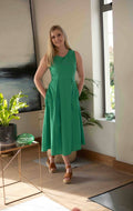 Karla dress- green