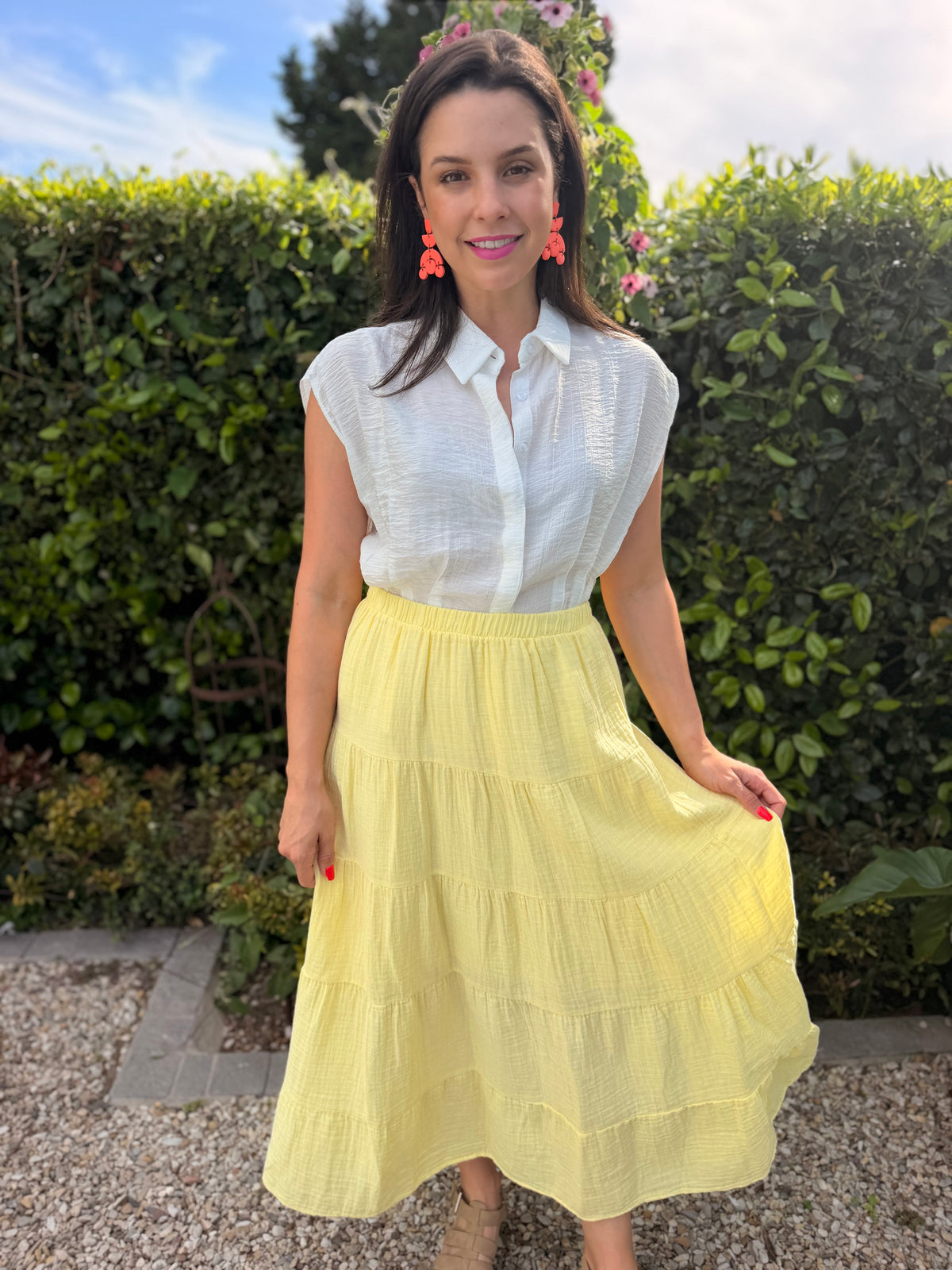 Selena skirt - Yellow