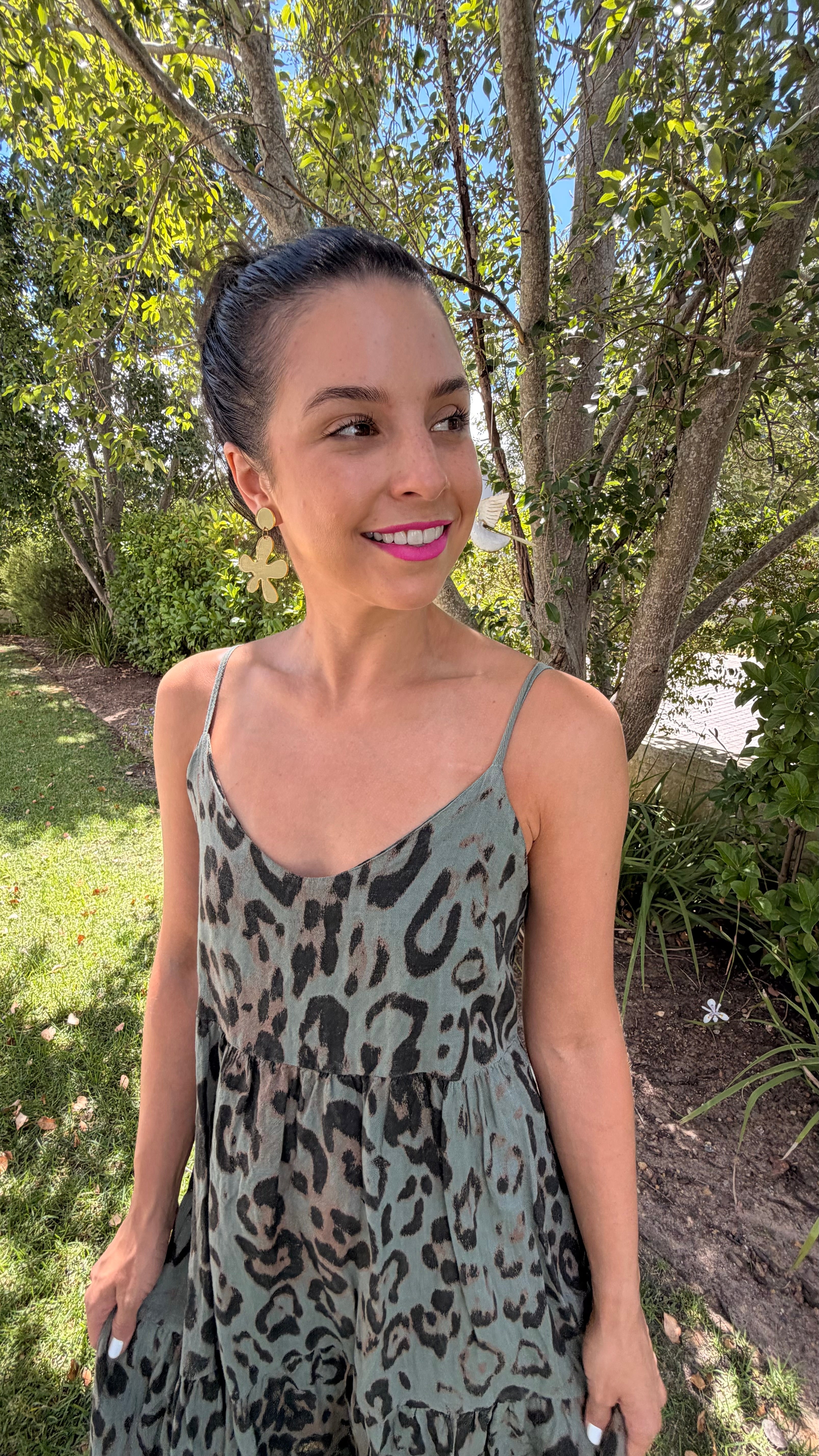 Italian Leopard dress