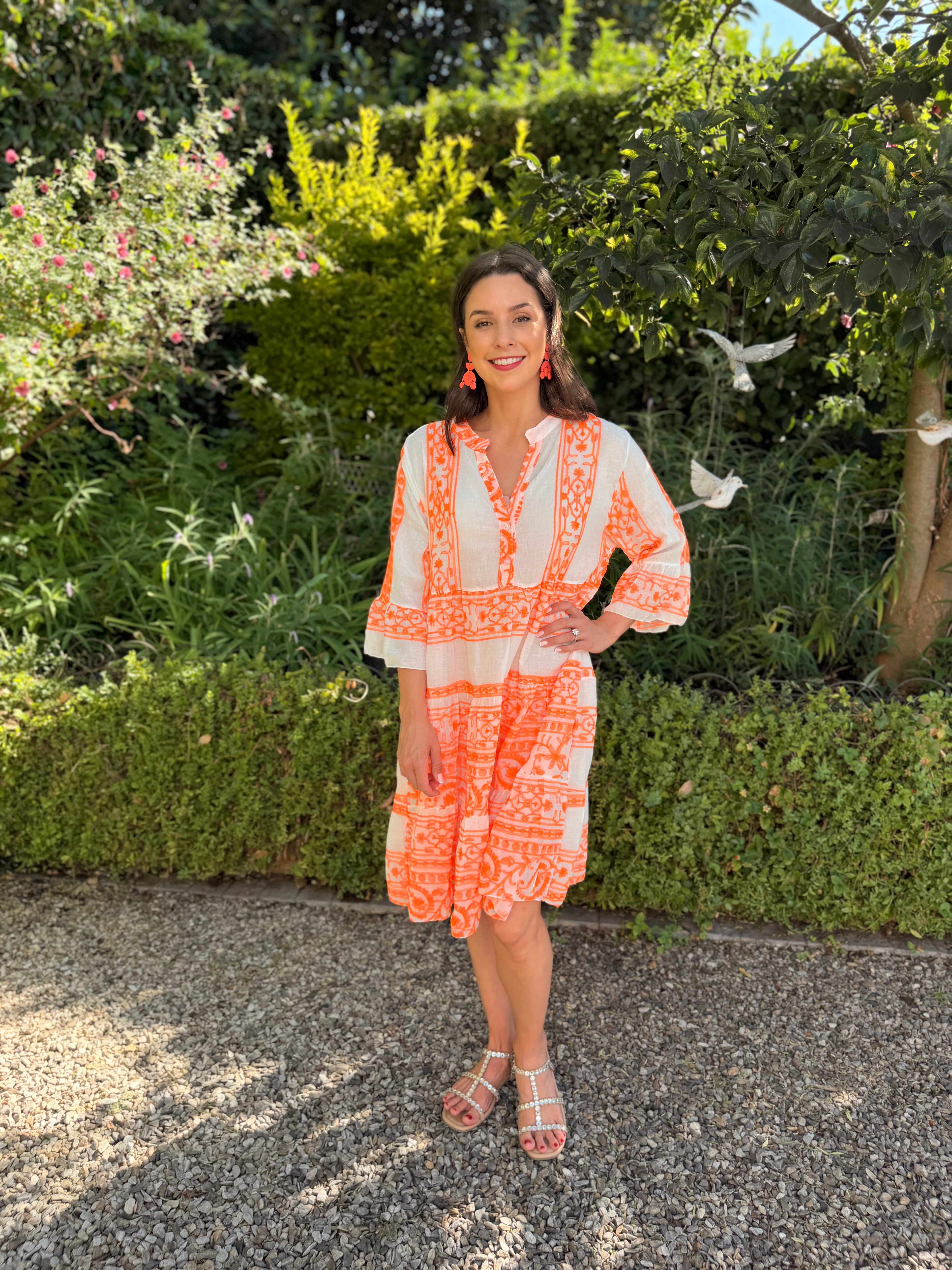 Selena dress - Orange