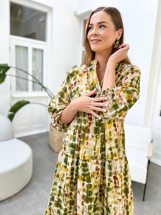 Jenna dress - Autumn snake