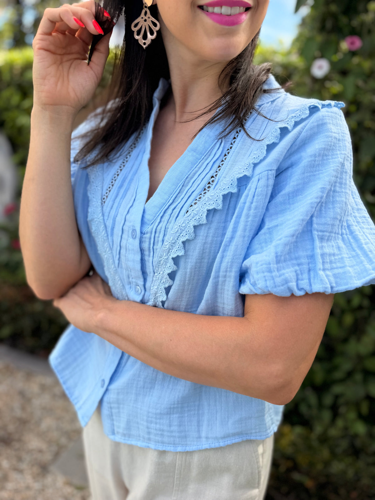 Valerie blouse - Blue