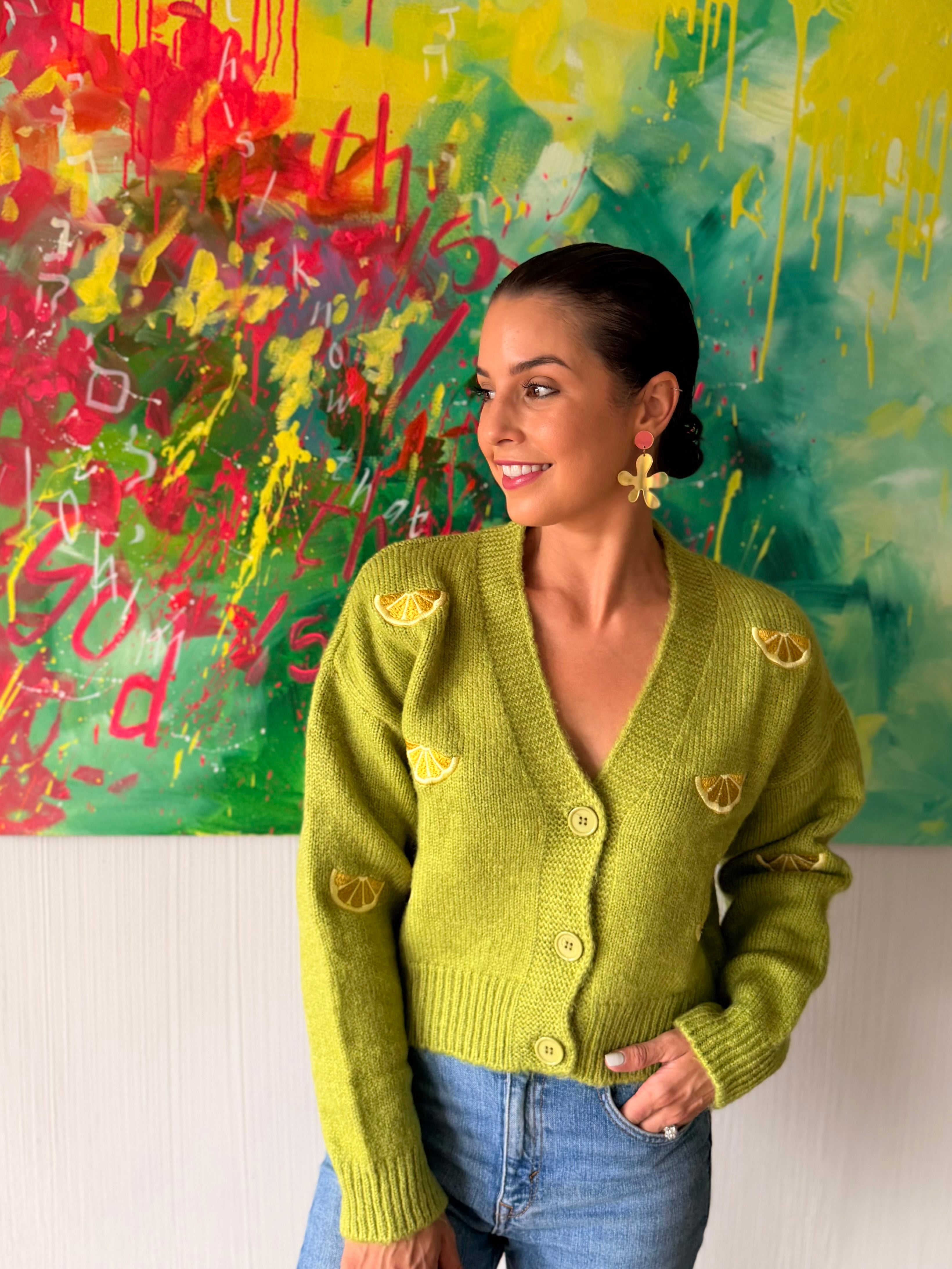 Lemon knit - Chartreuse