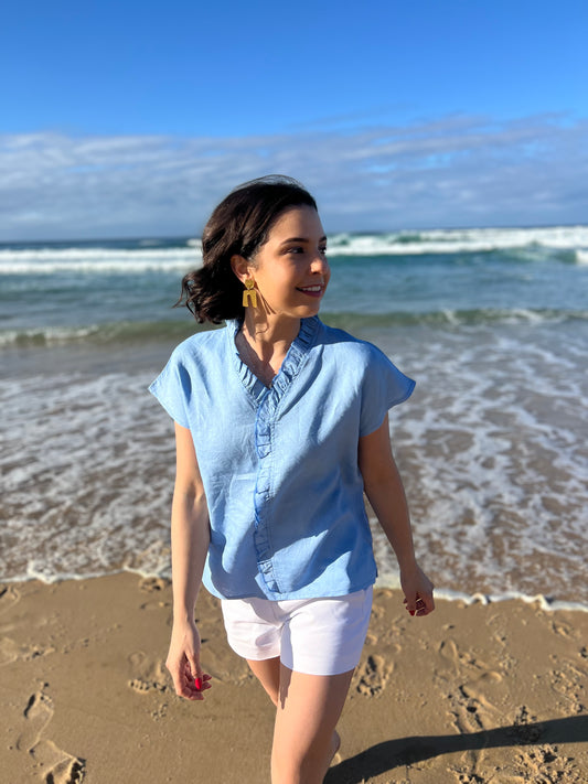 Anelia top - Blue