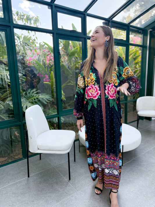 Jasmine dress - Broderie florale