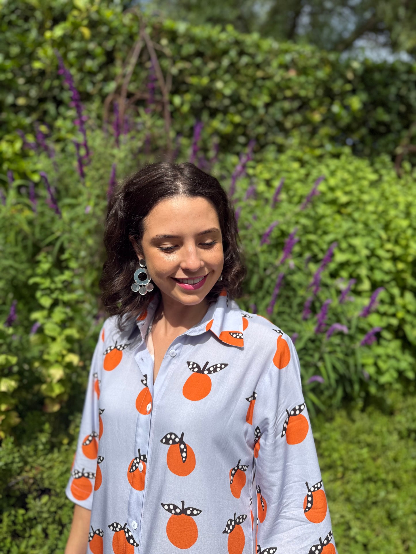 Jennifer dress - Funky oranges