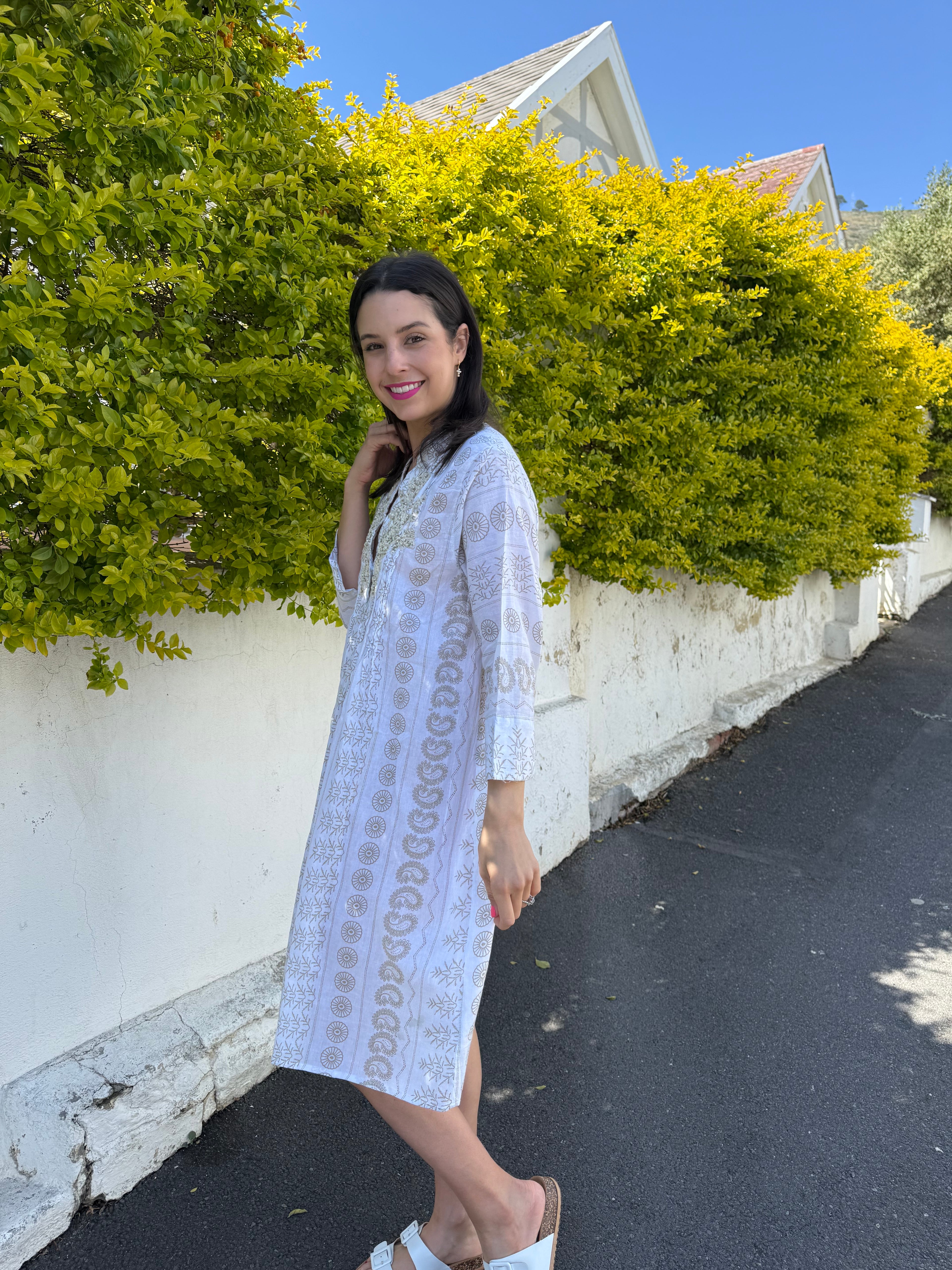 Gloria dress - Natural