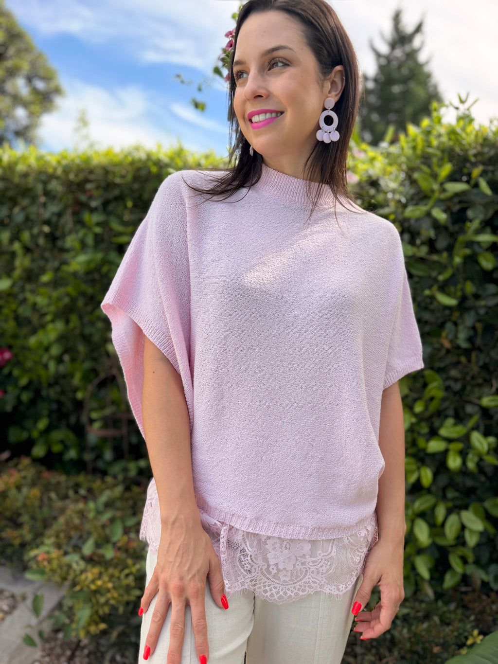 Lucy lace - Pink