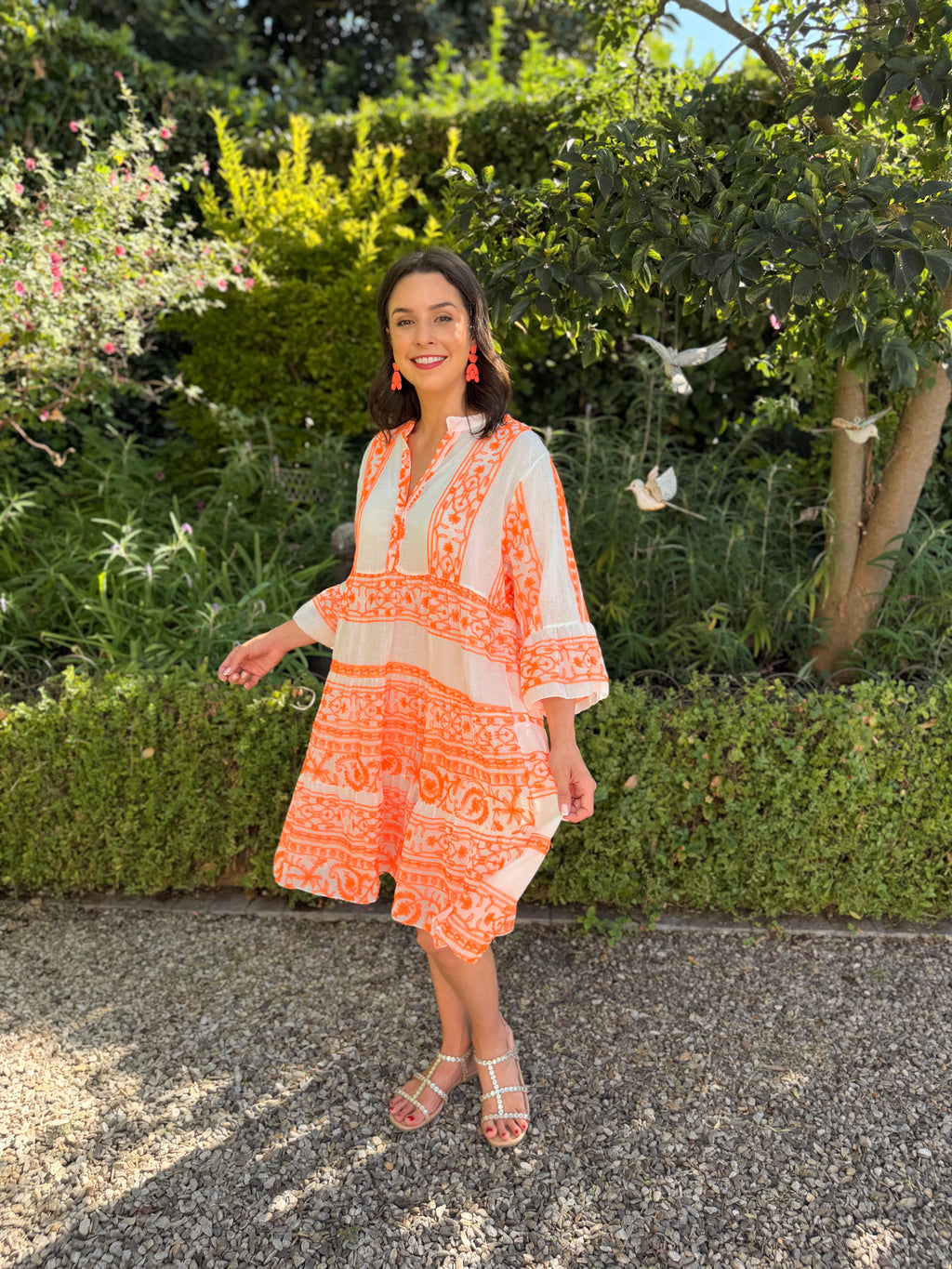 Selena dress - Orange