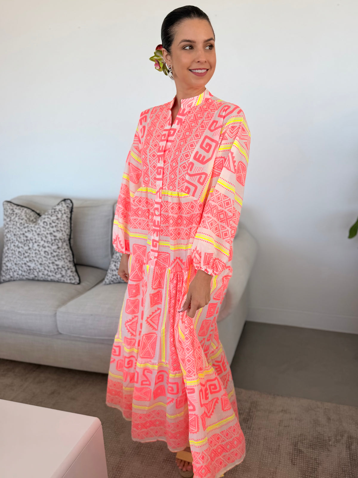 Carley dress - Neon dreams