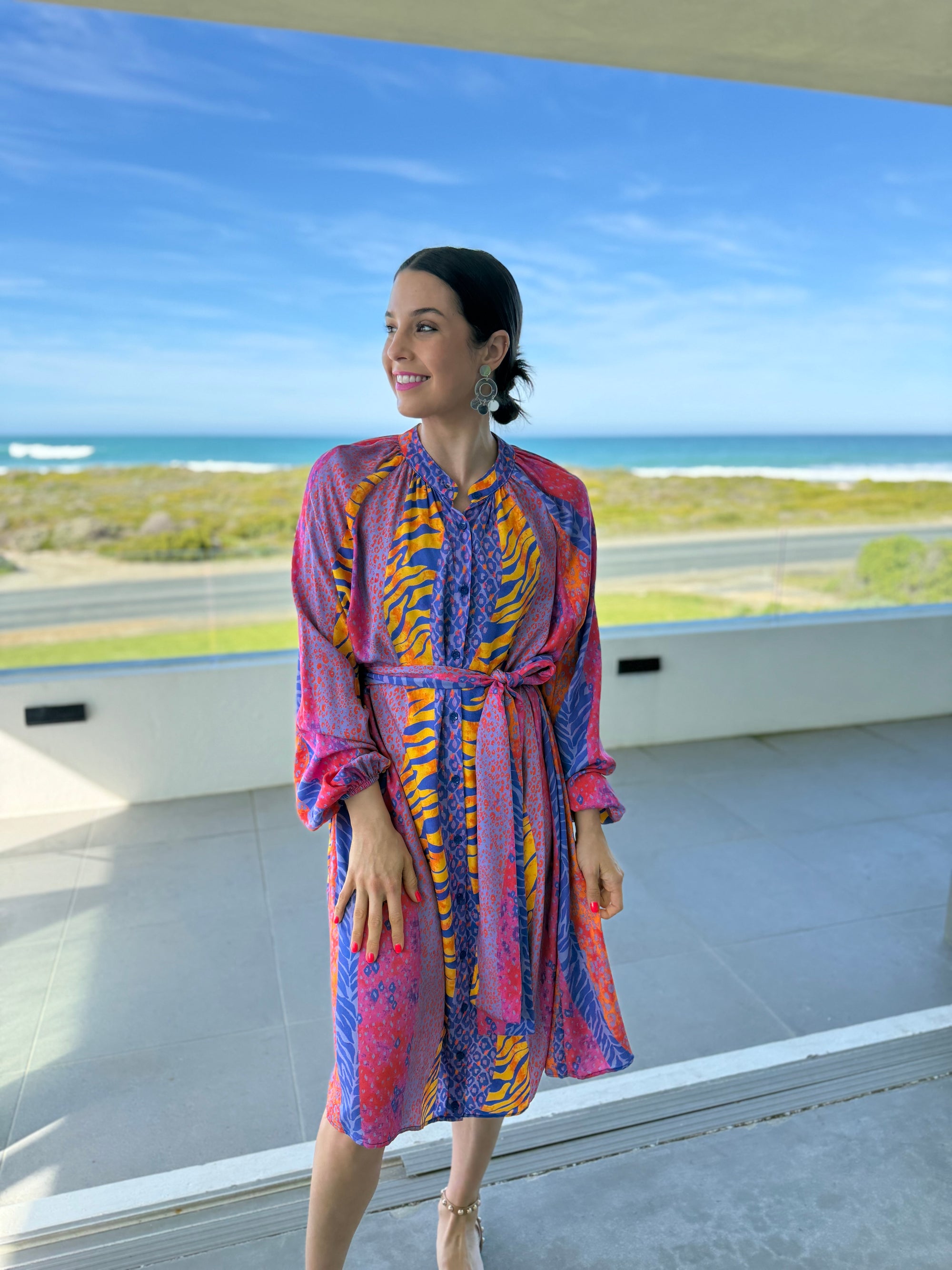 Judie dress - Zebra lux