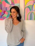 Baby alpaca knit - Grey