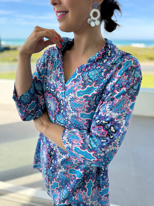 Amelia top - Ziggy swirl