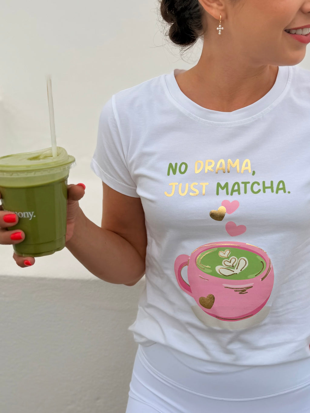 Matcha t-shirt - No drama