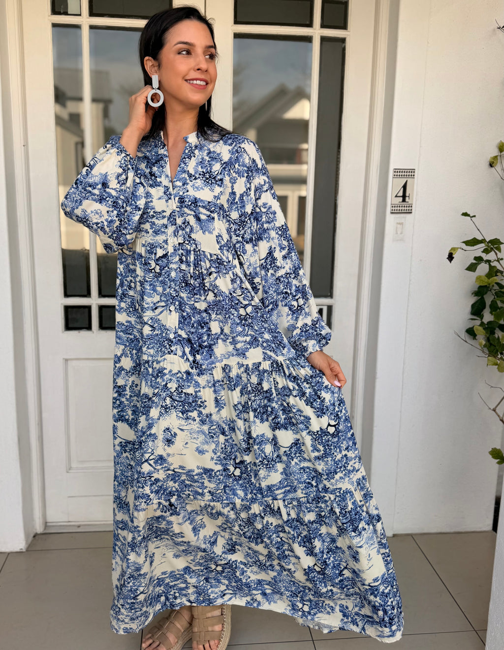 Jenna dress - Dior blue