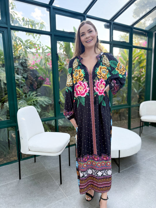 Jasmine dress - Broderie florale