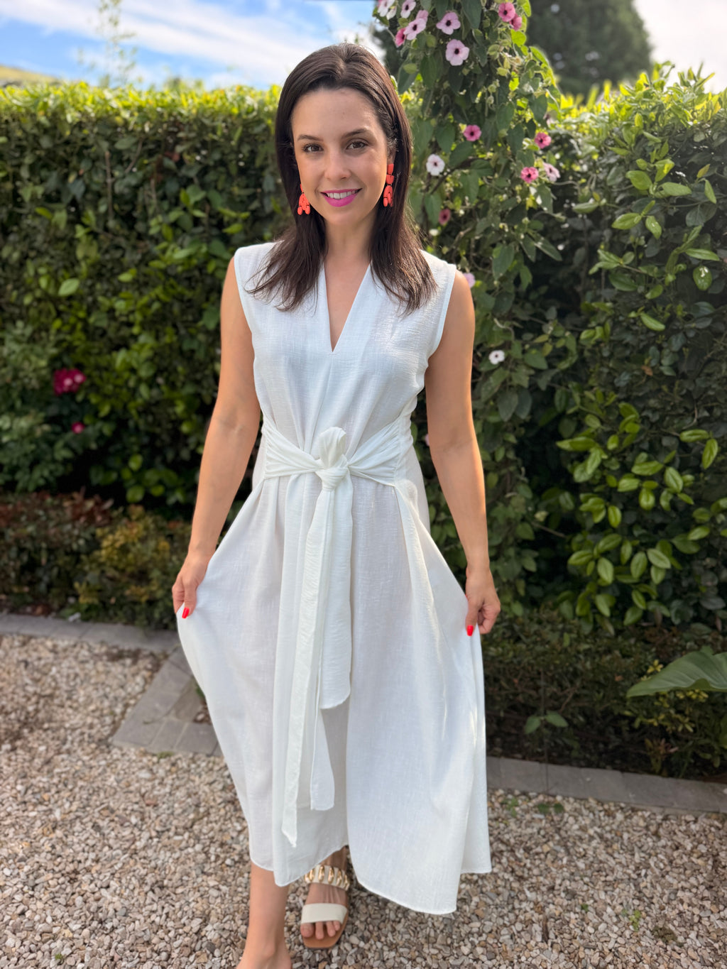 Phelina dress - White
