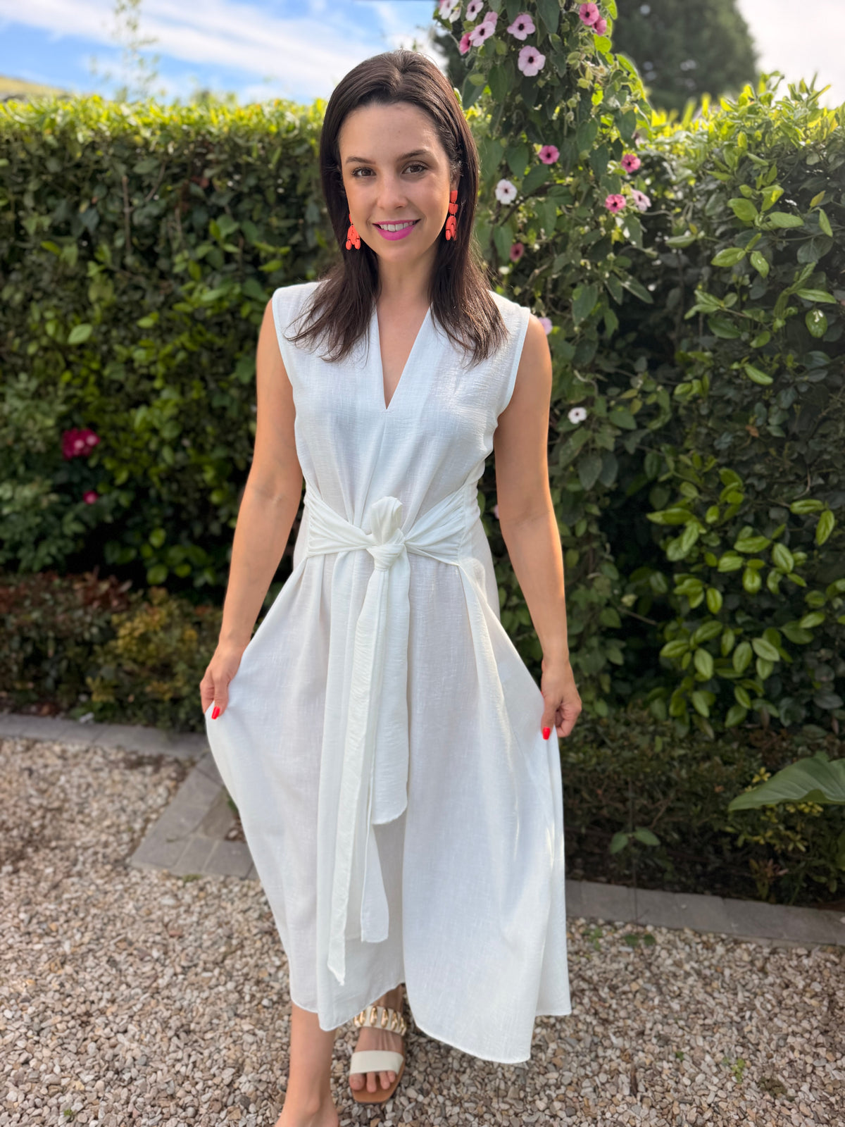 Phelina dress - White