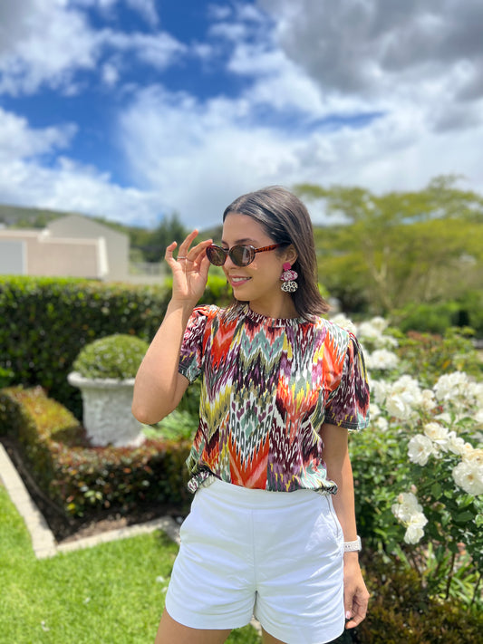 Doné top - Summer ikat