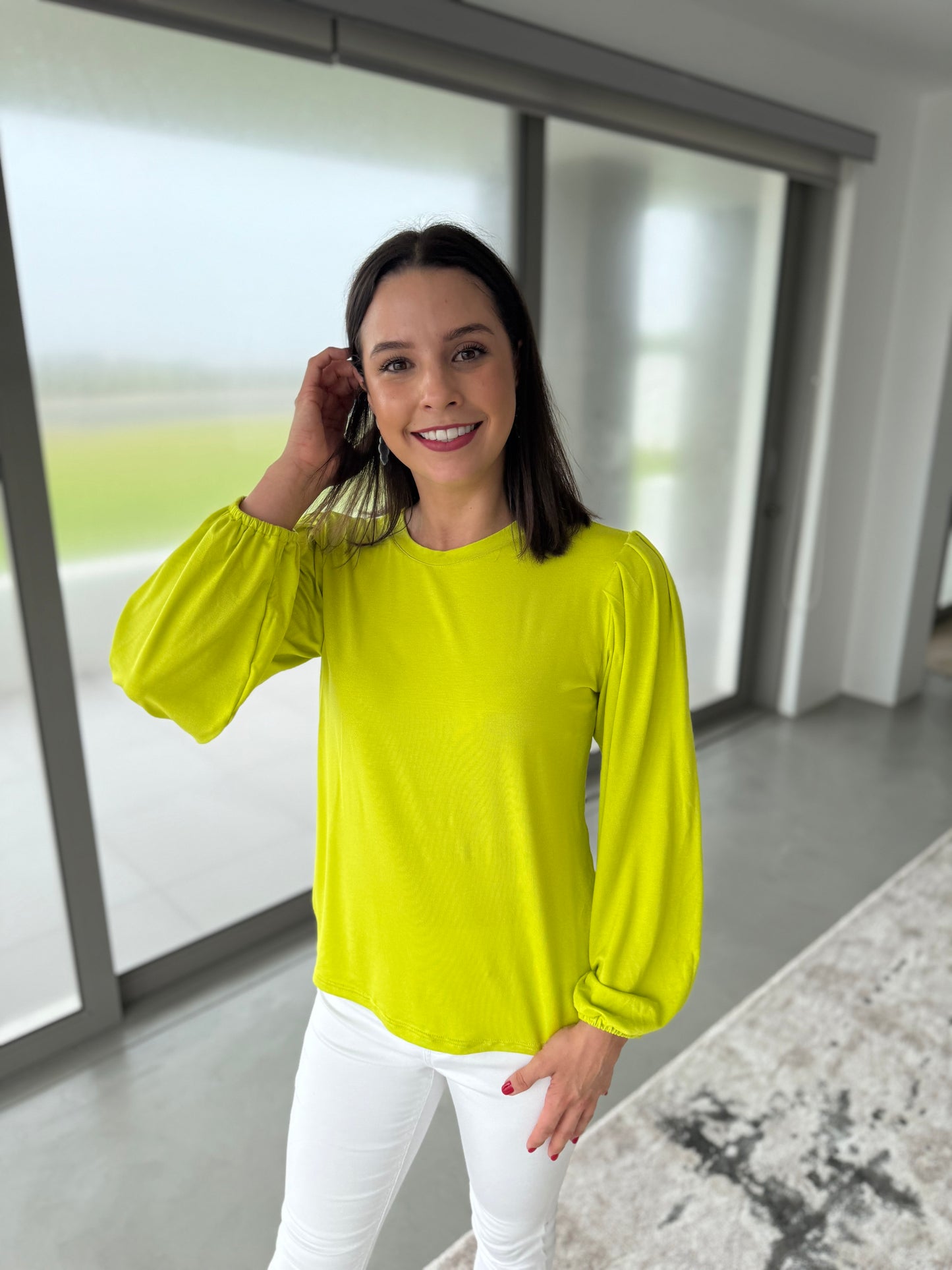 Mia top- Acid lime