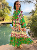 Jenna dress - Green versace
