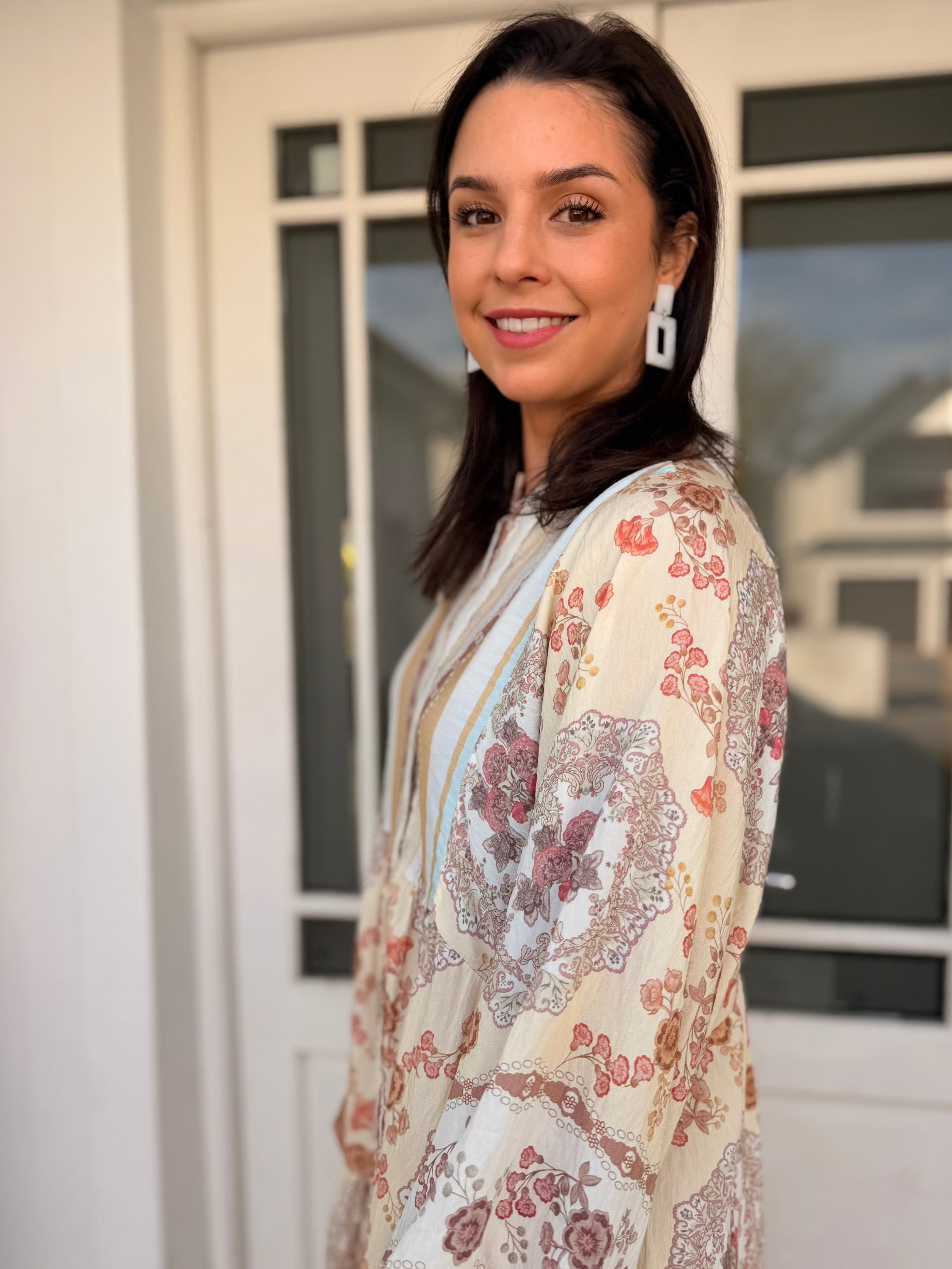 Jenna dress - Beige queen
