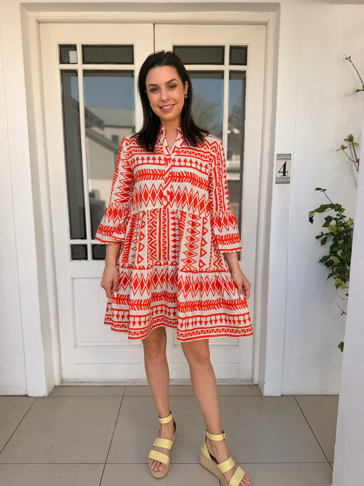 Gabi dress - Burnt orange