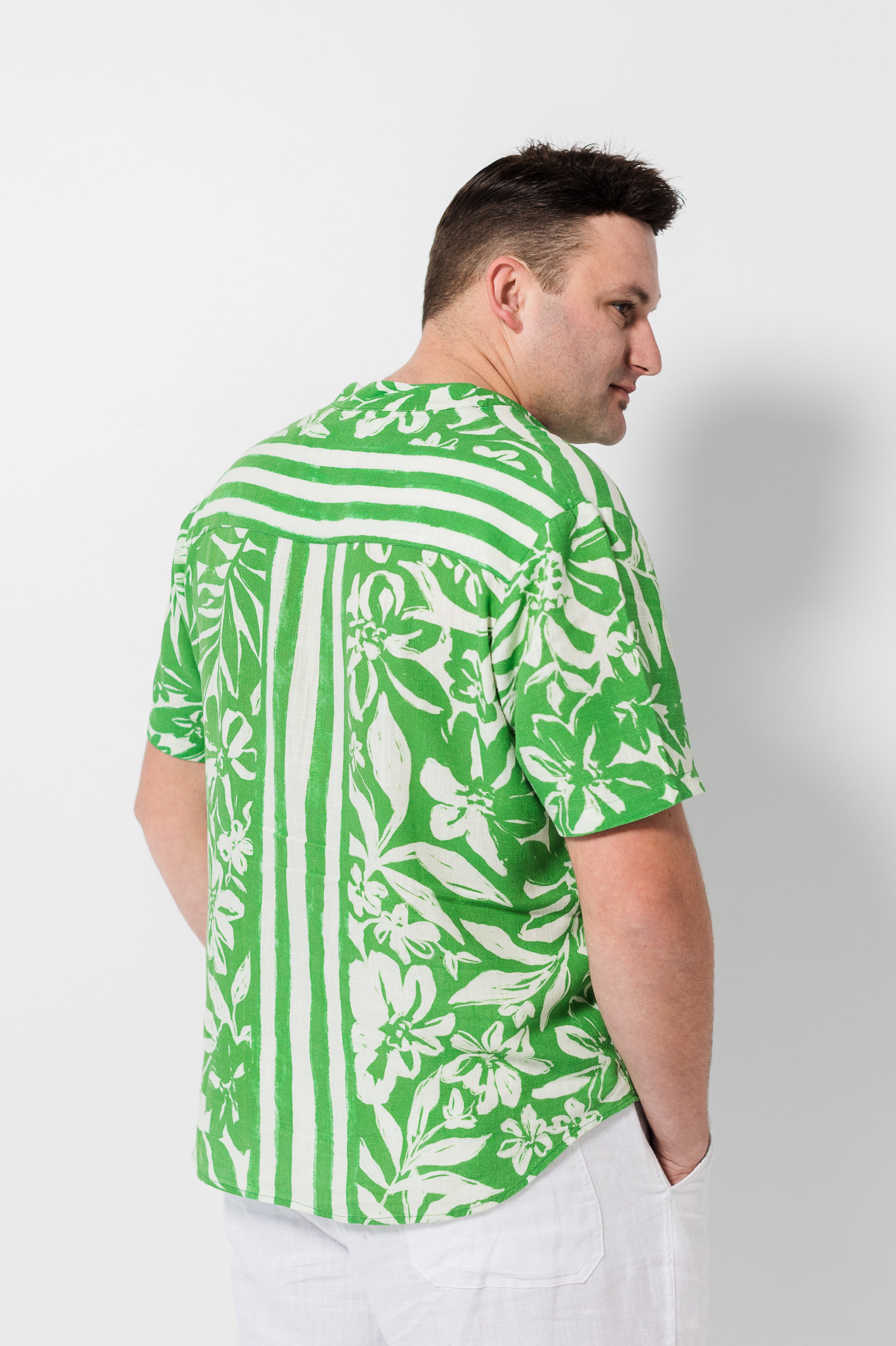 Ruan shirt - Green floral