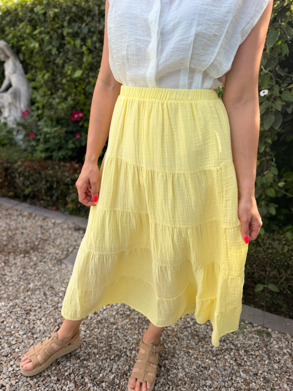 Selena skirt - Yellow