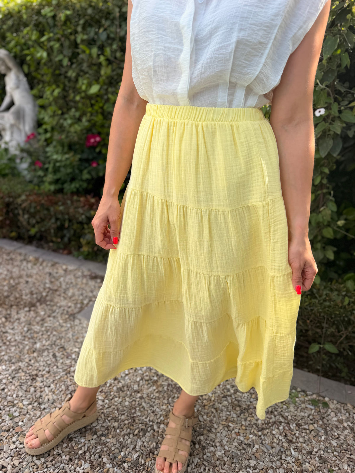 Selena skirt - Yellow
