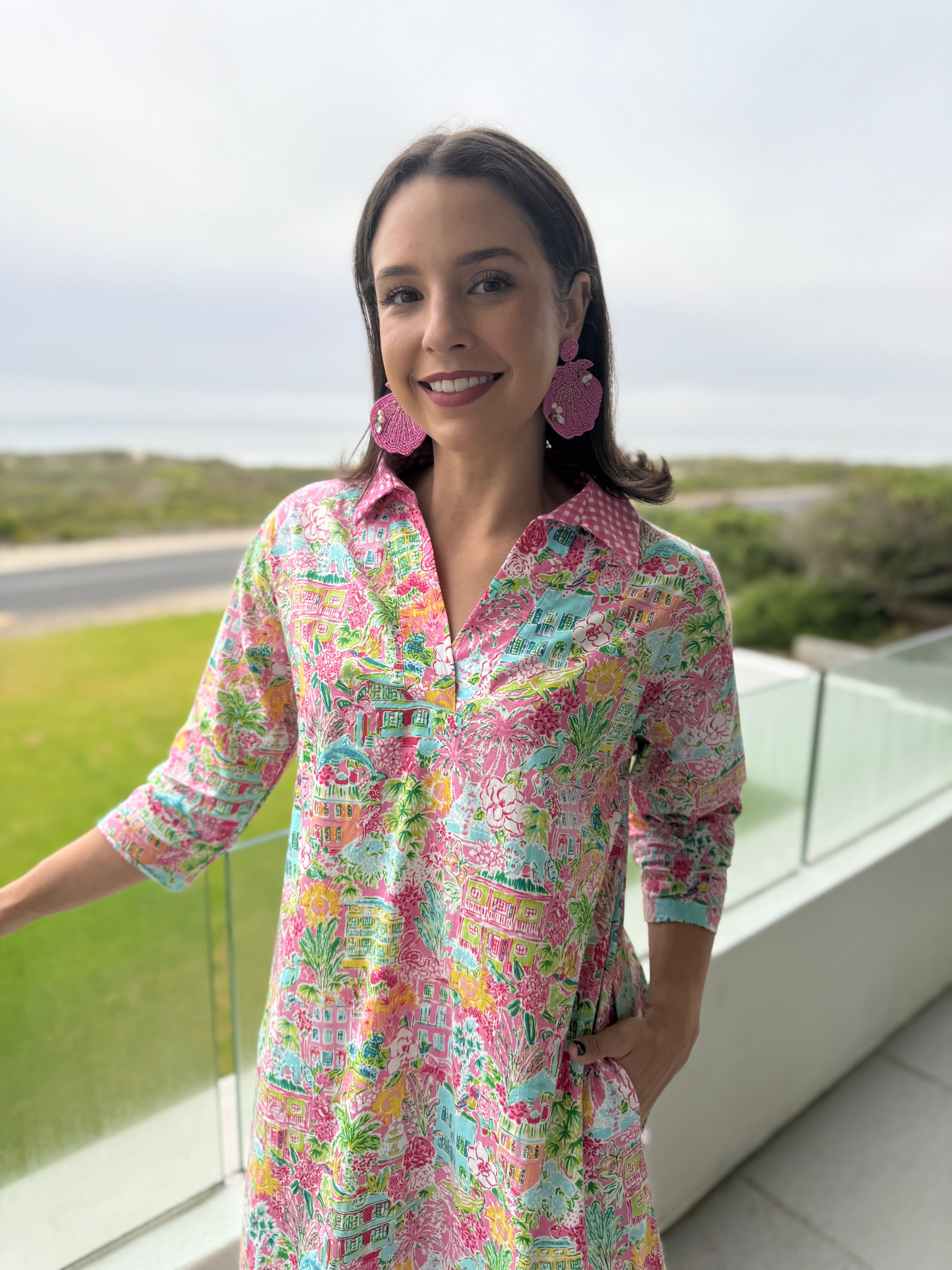 Janet dress - Pastel town