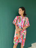 Jean dress - Paintbrush