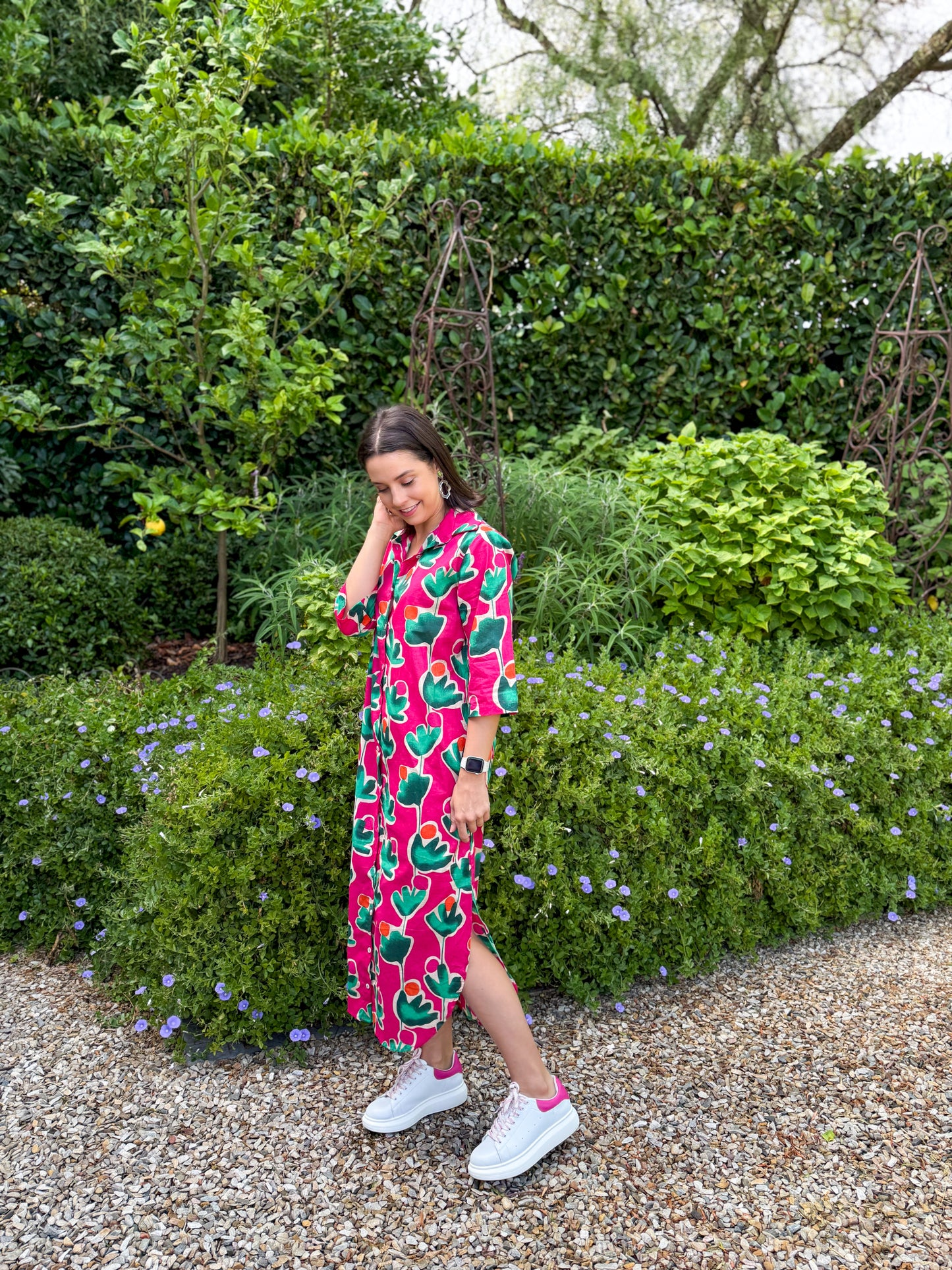 Jennifer dress- Pink jubilee