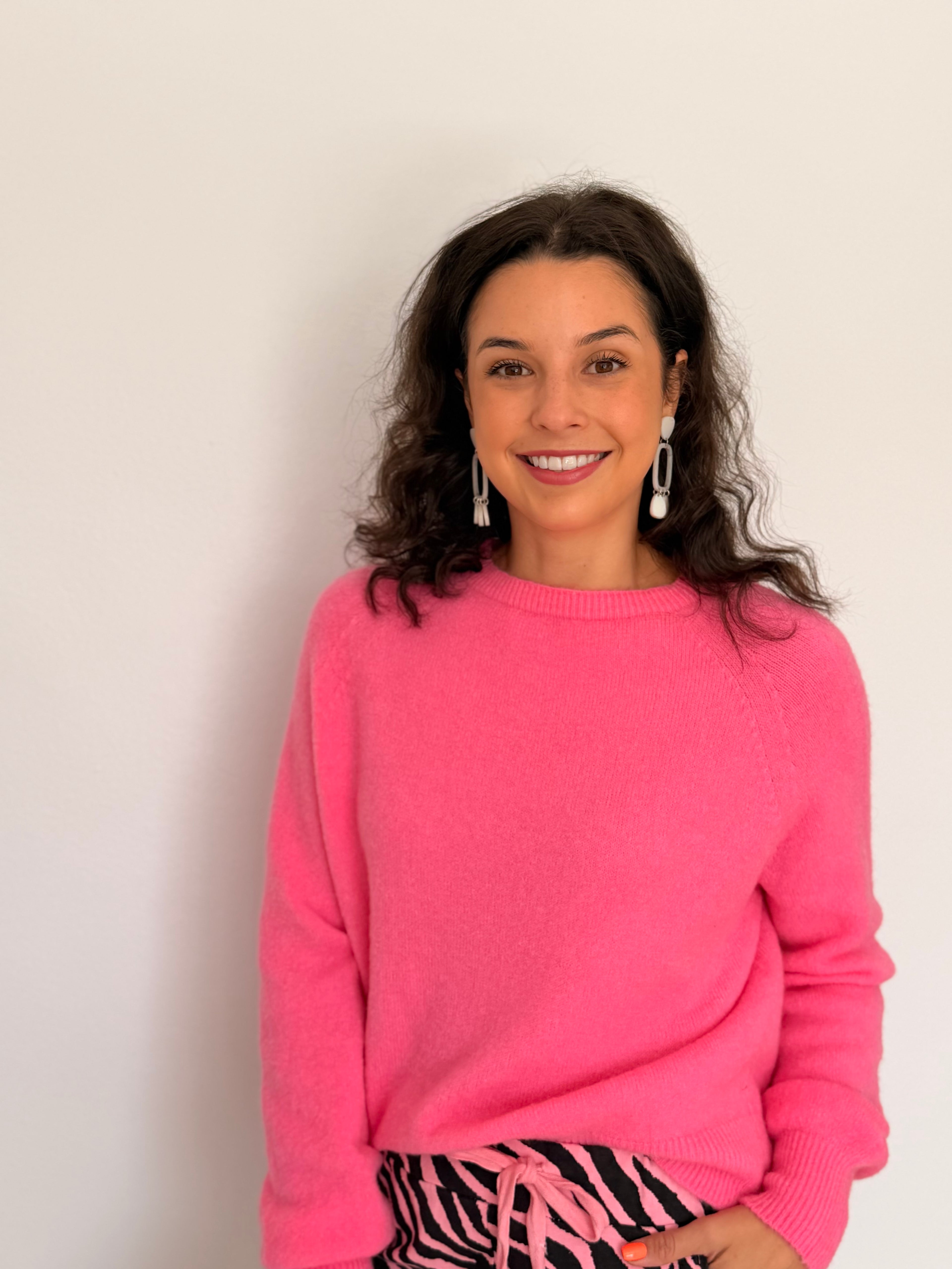 Baby alpaca knit - Candy pink