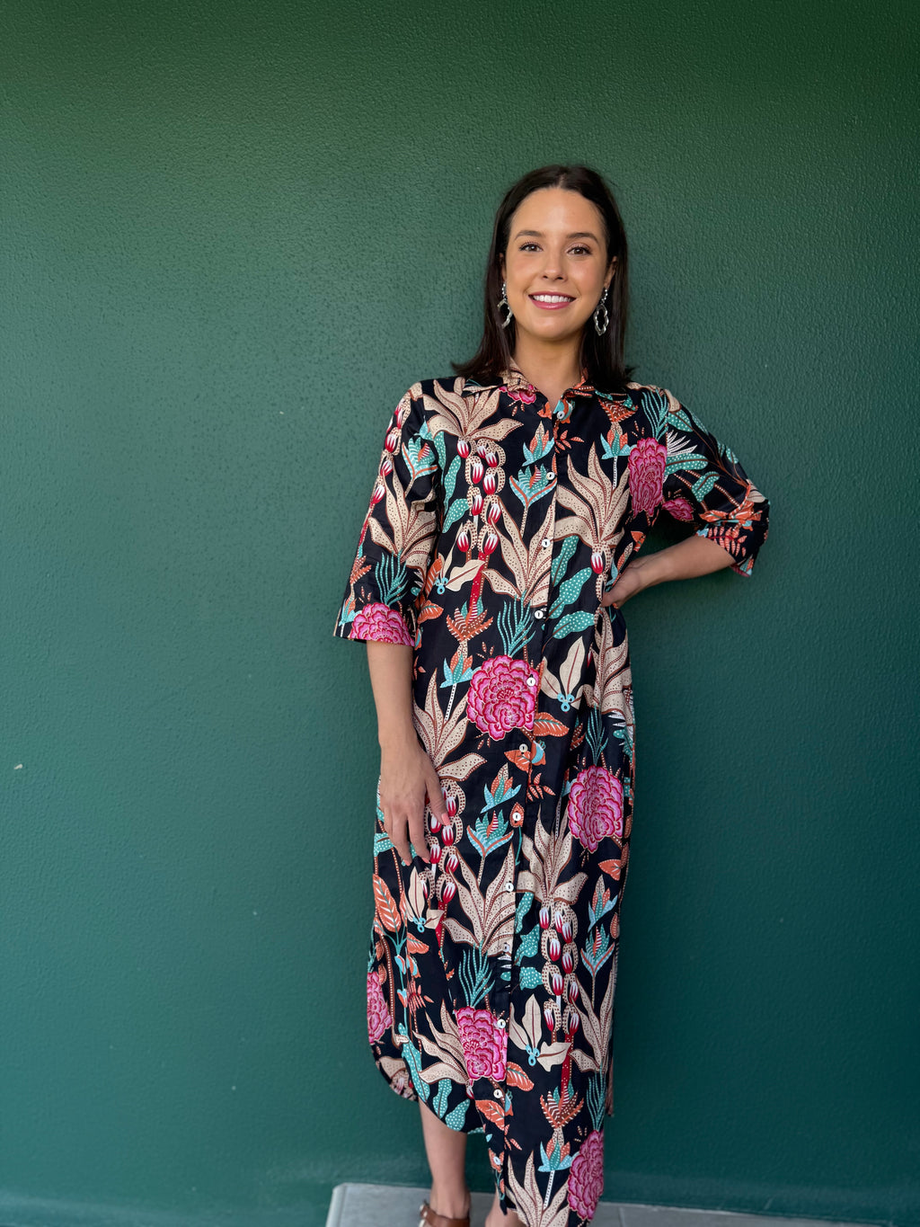 Jennifer dress - Botanical bliss