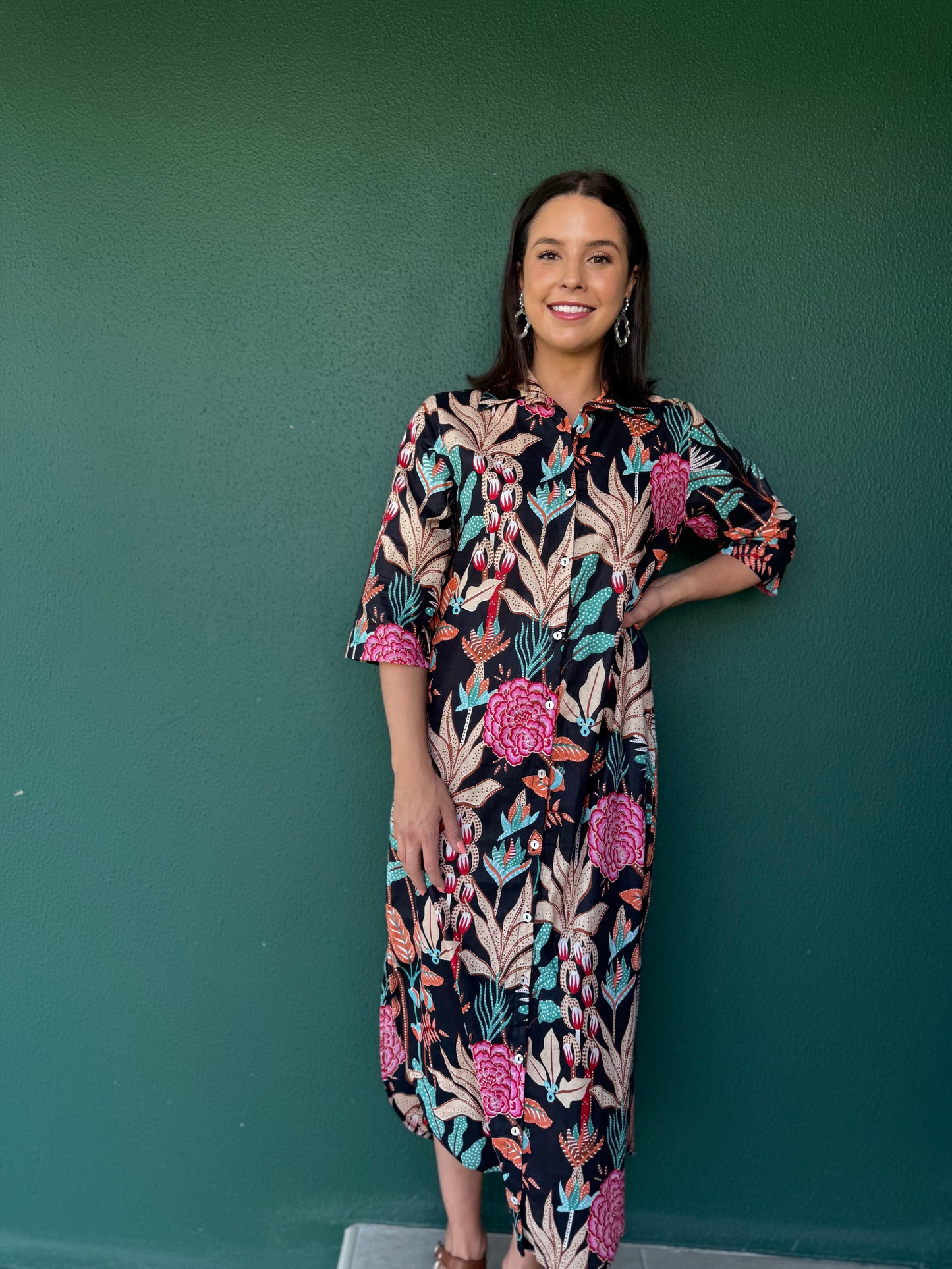 Jennifer dress - Botanical bliss