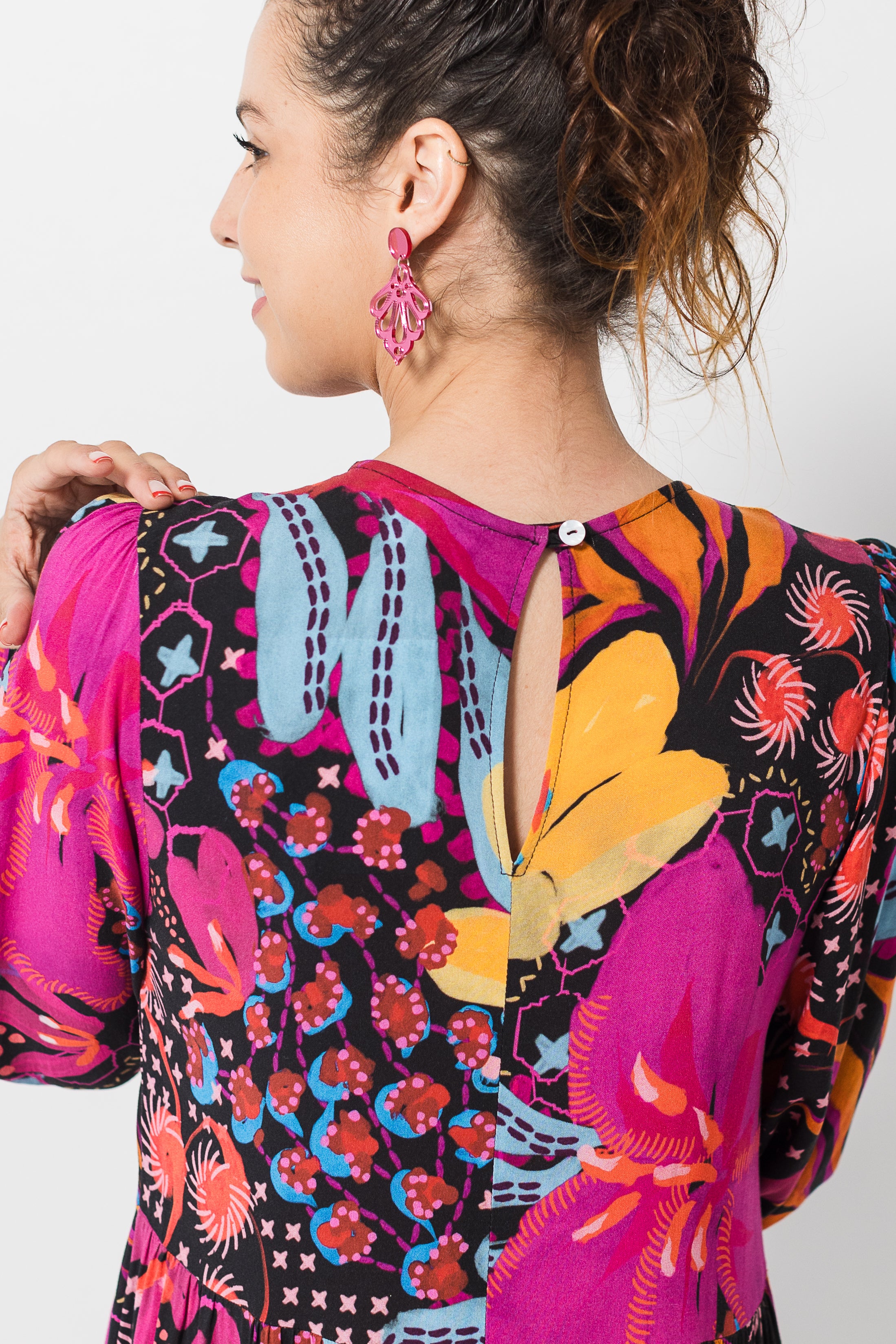 Tina dress - Winter floral