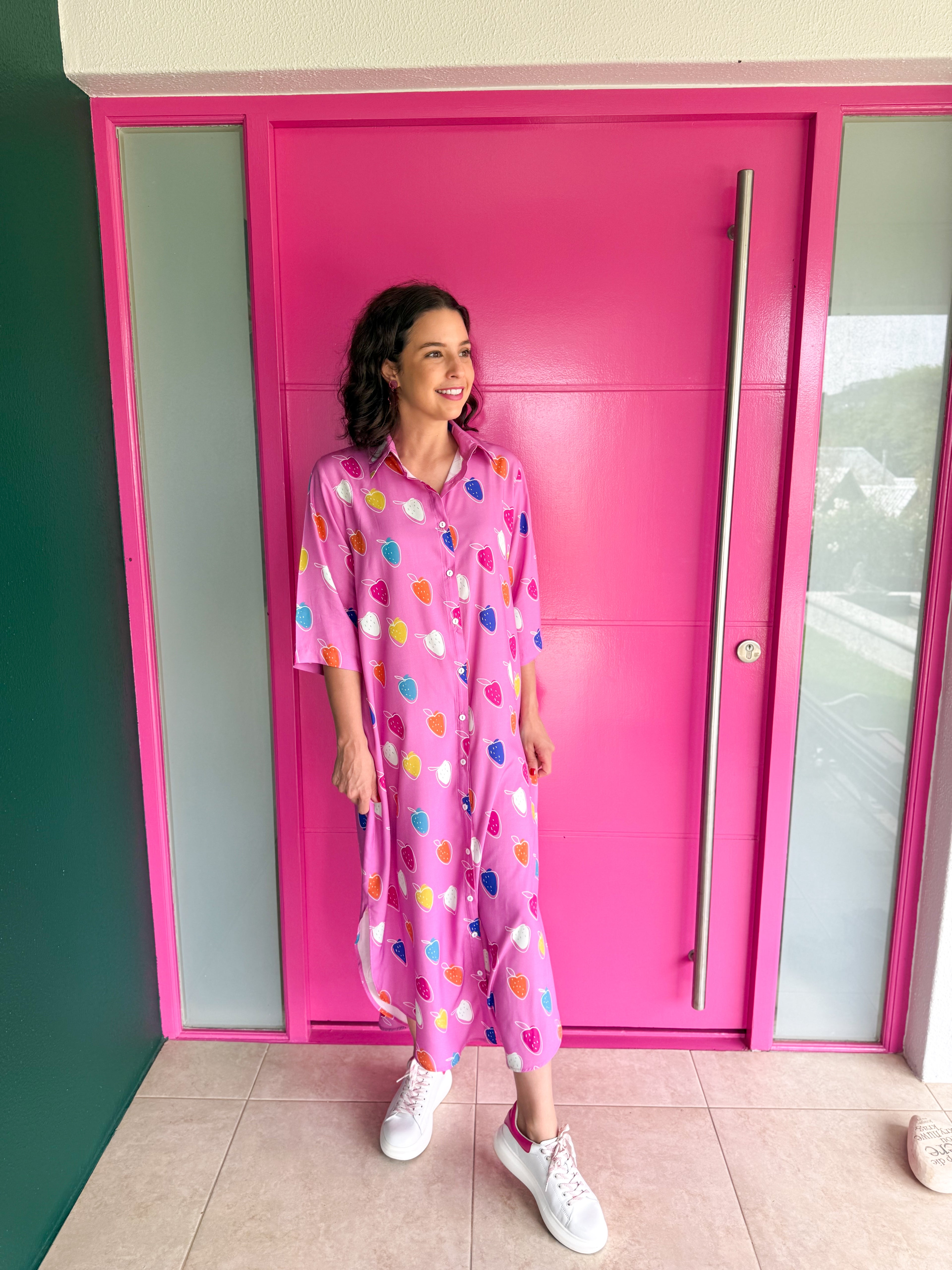Jennifer dress - Strawberries