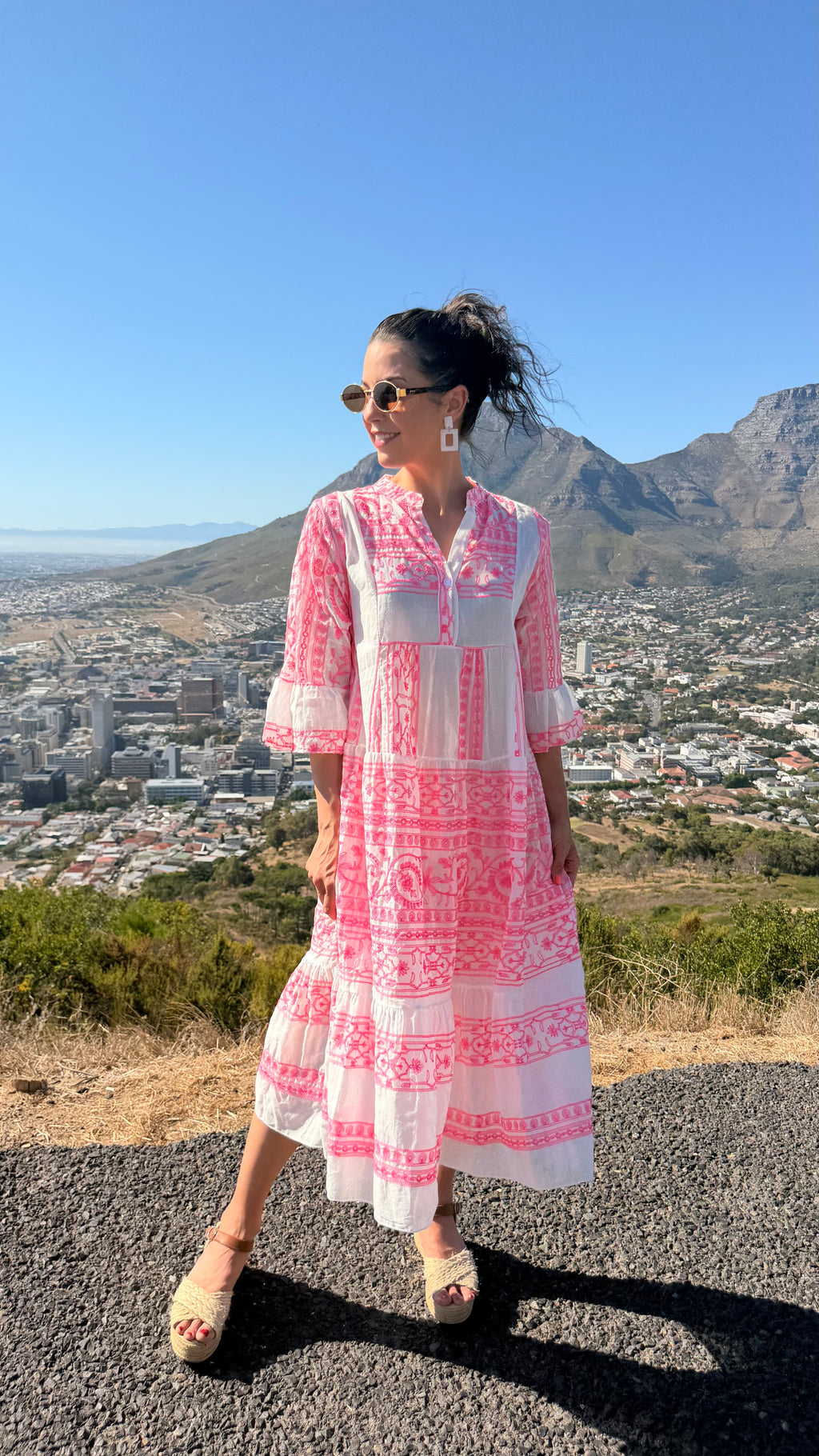 Nora dress - Candy pink